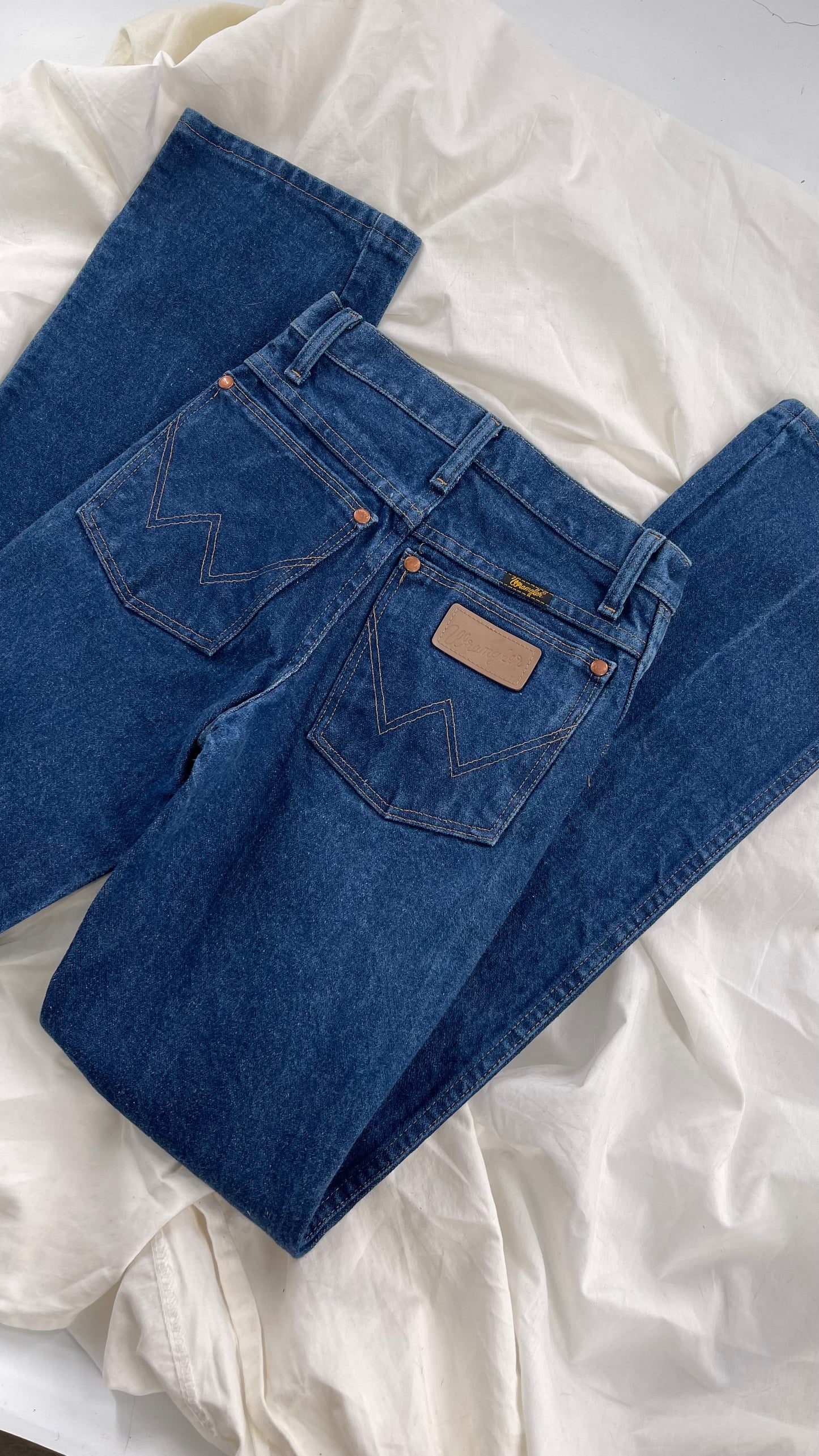 Vintage Wrangler Denim Ultra High Rise Jeans (25)