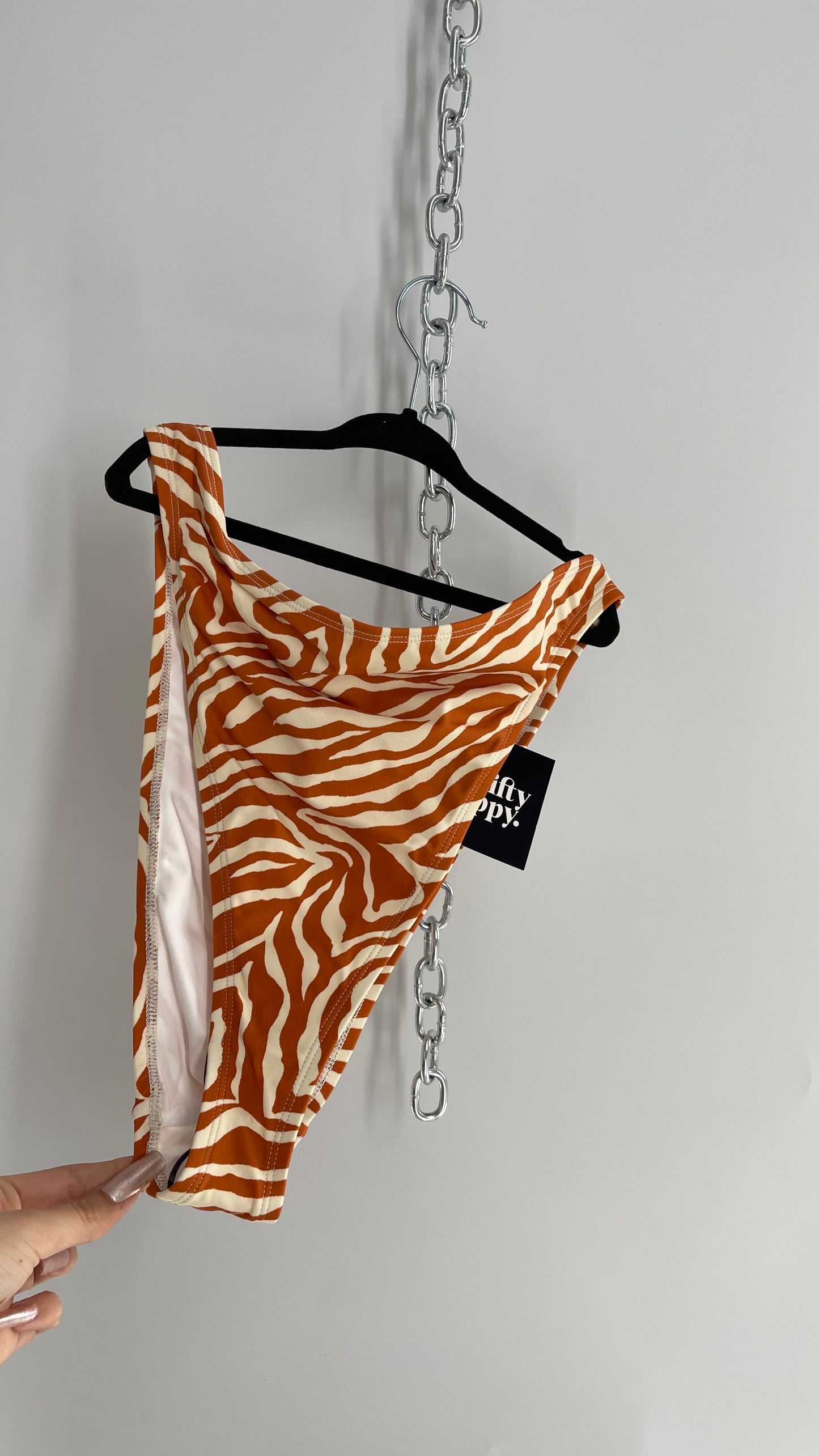 Urban Outfitters Out from Under Zebra Patterned Swim Bottoms (Large)
