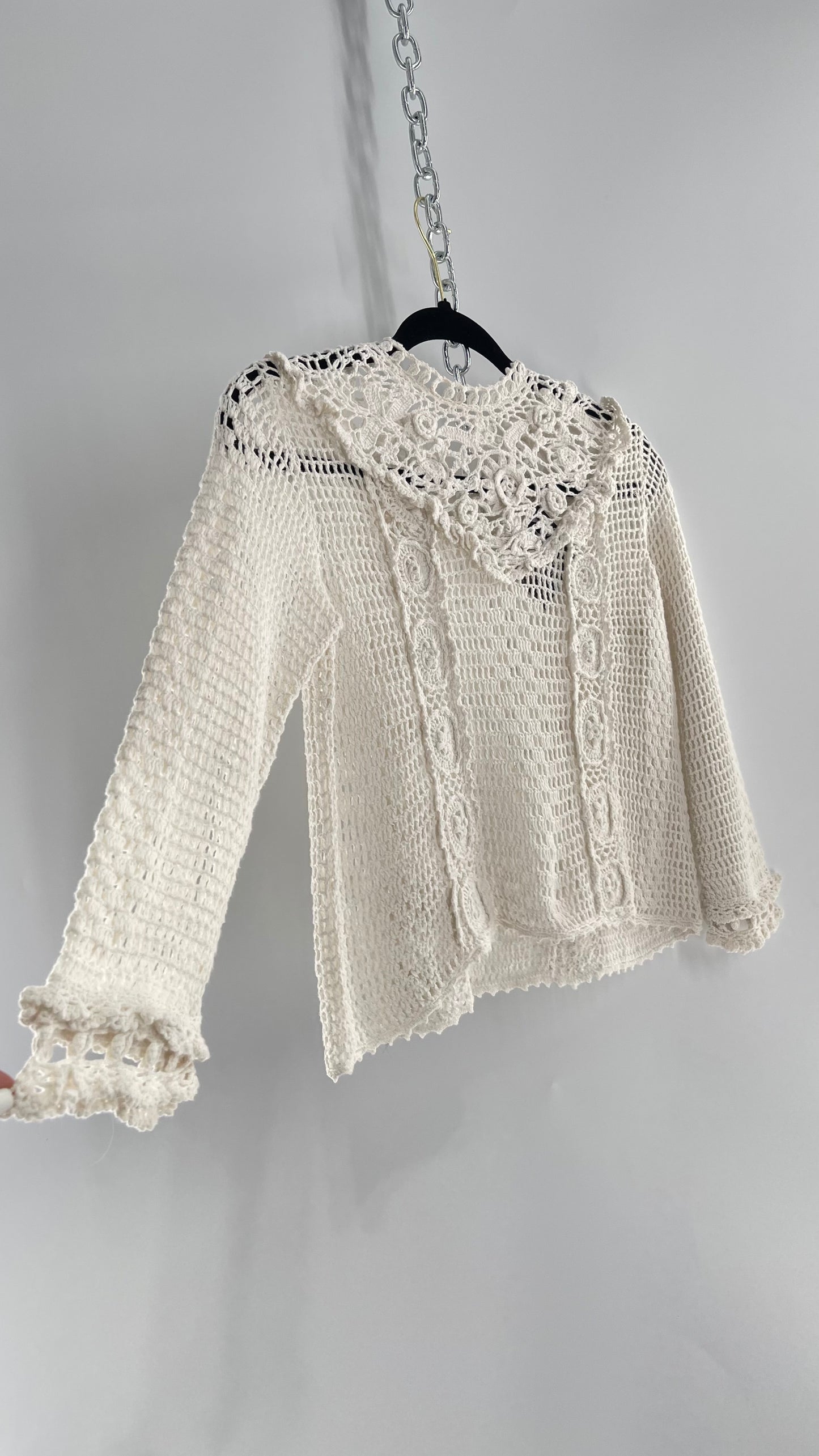 Coreylynncalter Crochet Blouse (XS/S)