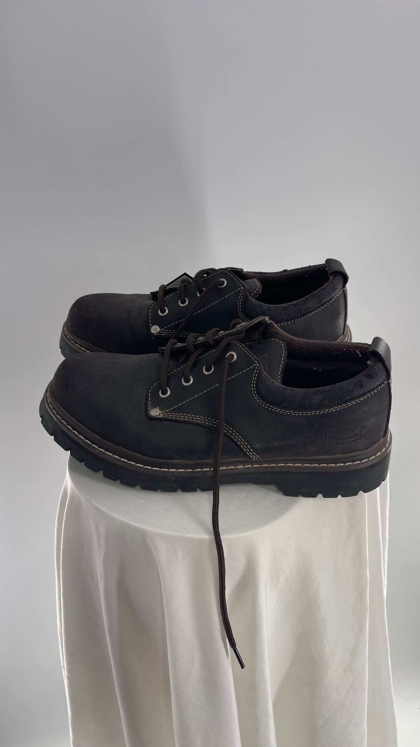 Vintage Chunky Leather Sketchers Oxfords (10)