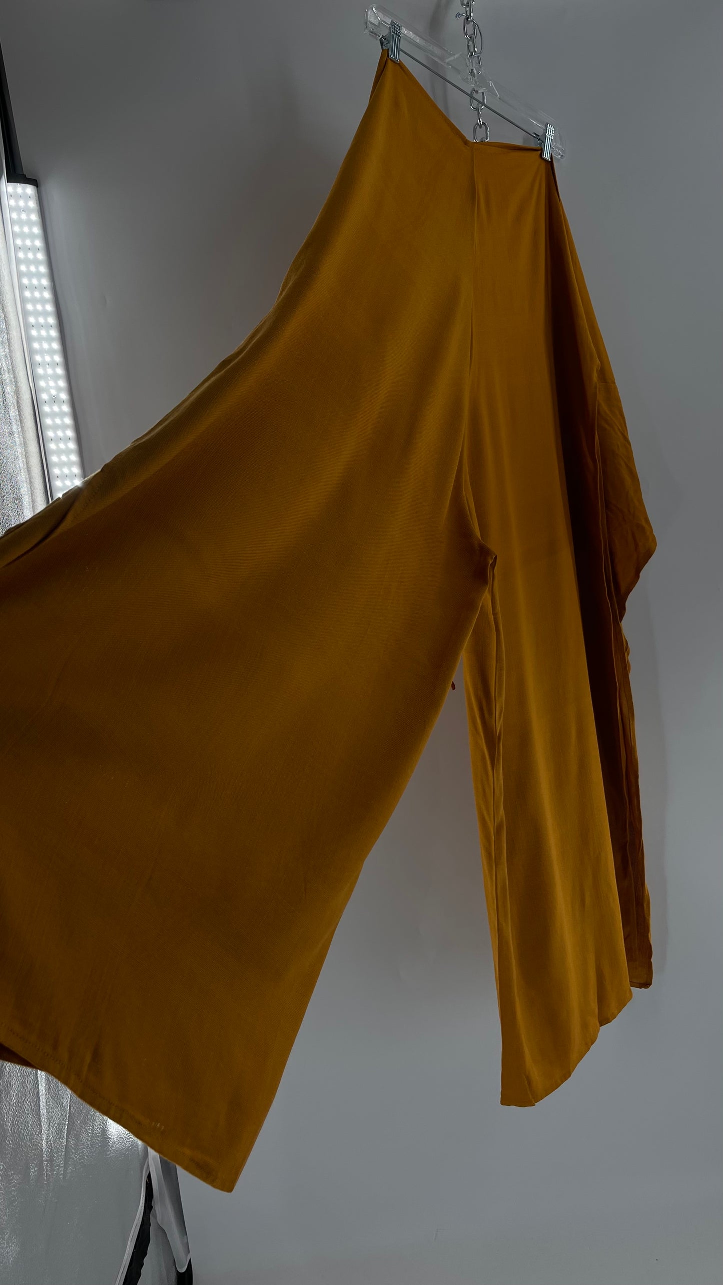 Handmade 9 in 1 Mustard Toned Jumpsuit (One Size) •AS SEEN ON TIKTOK•
