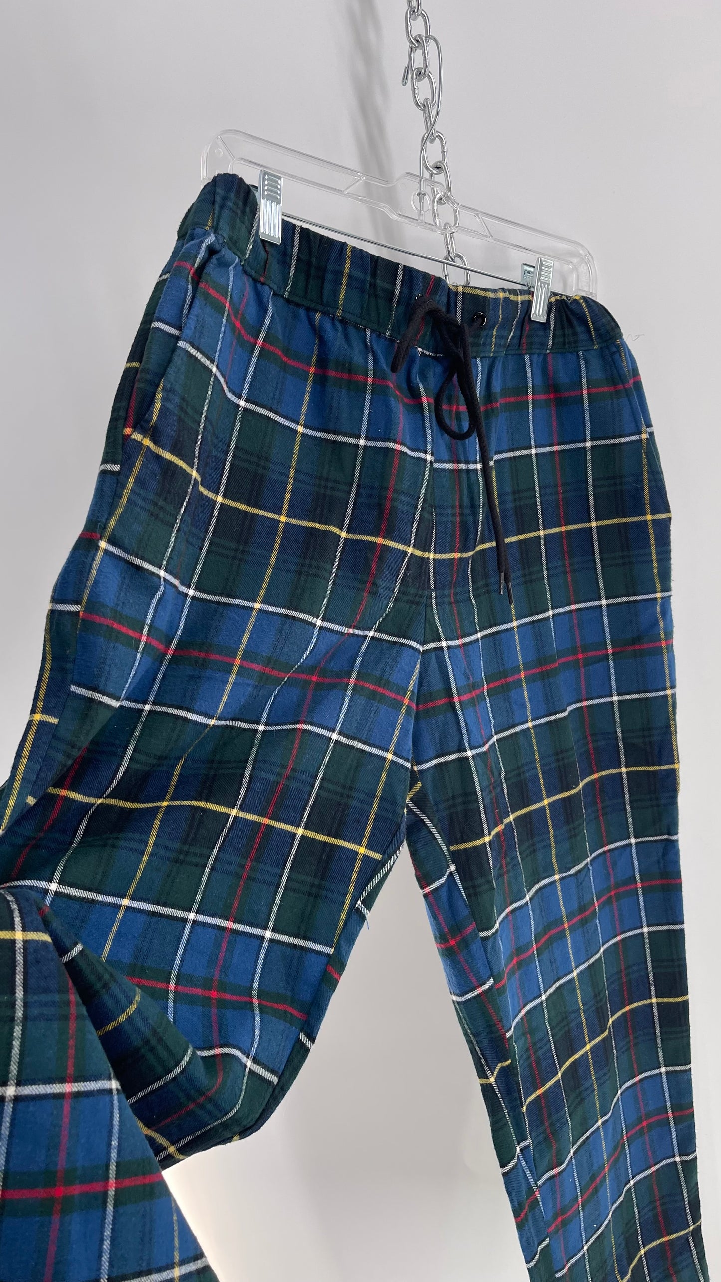 Urban Outfitters Flannel Plaid Straight Legs (Large)