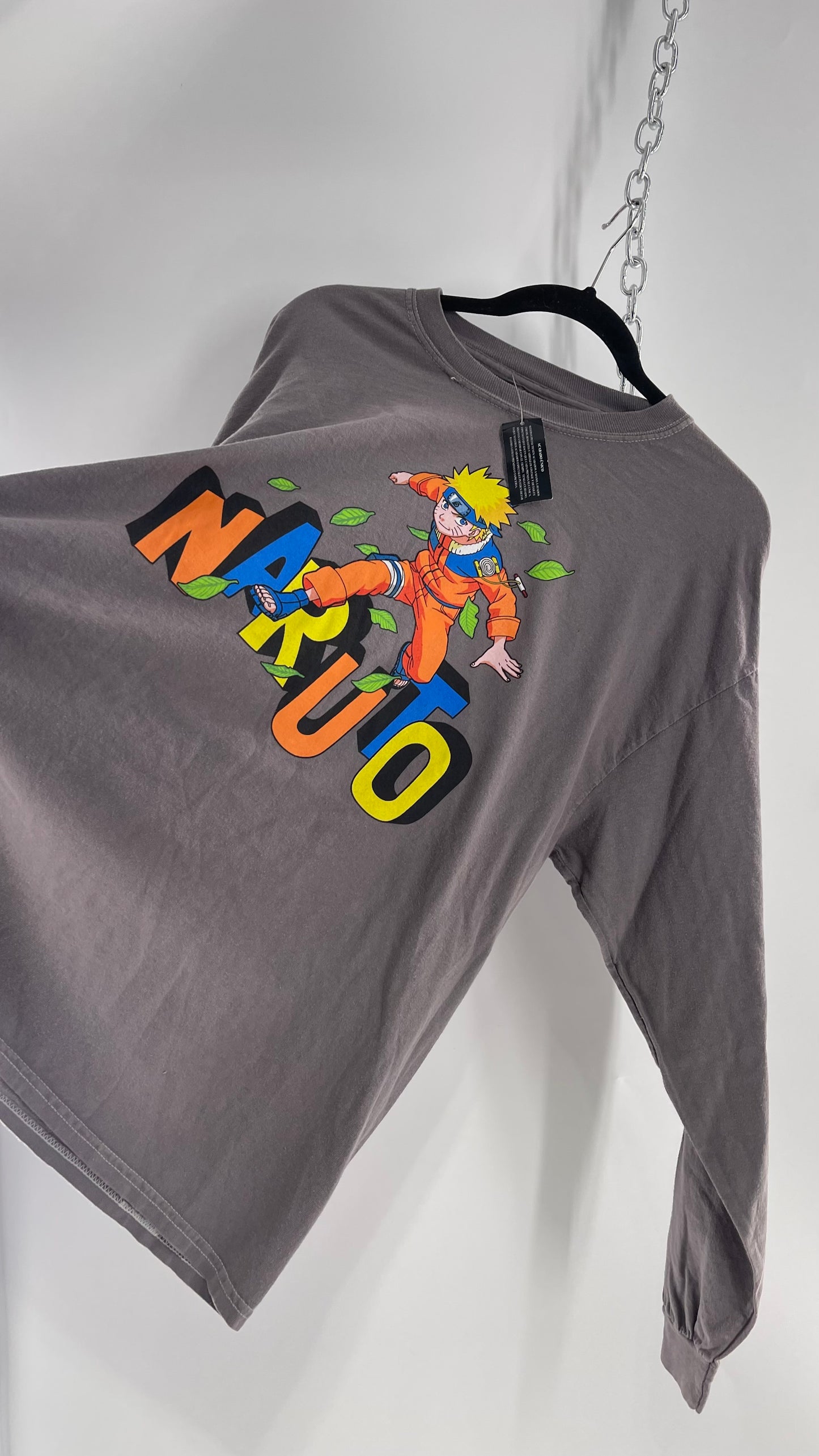 NARUTO Nostalgic Graphic Long Sleeve with Tags Attached (Large)