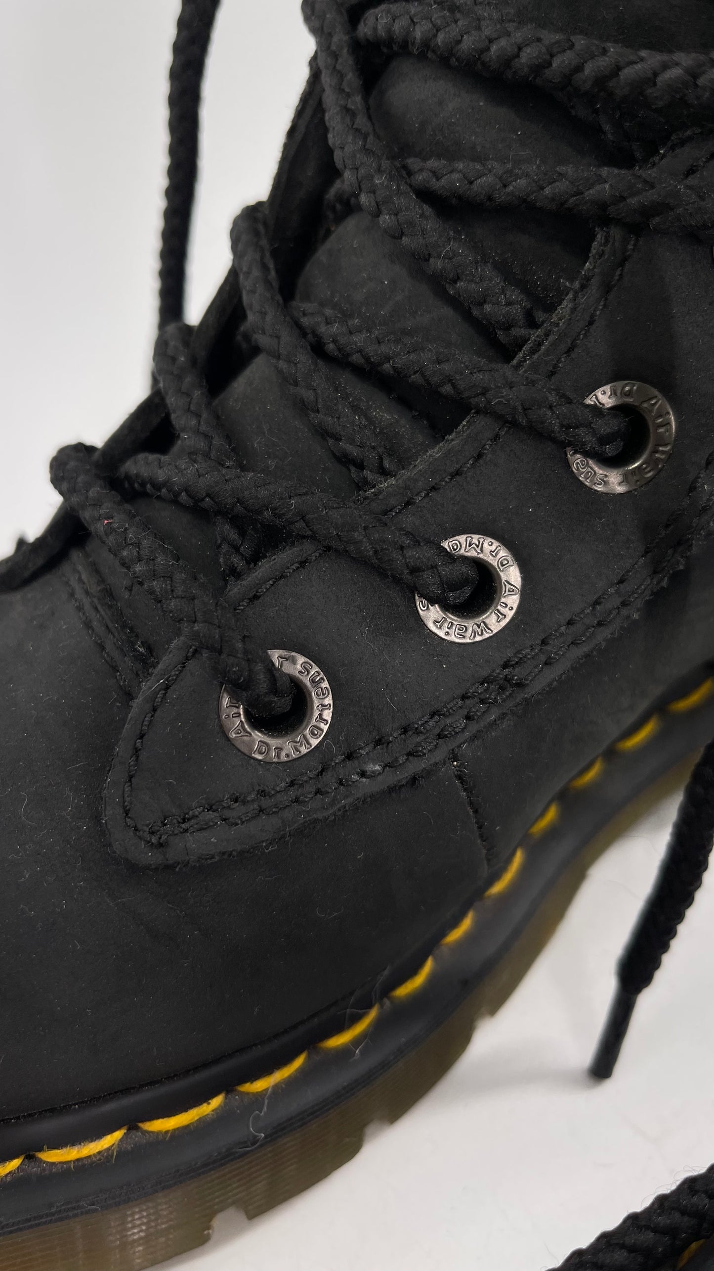 Doc Martens Industrial Black Combat Boots (6)