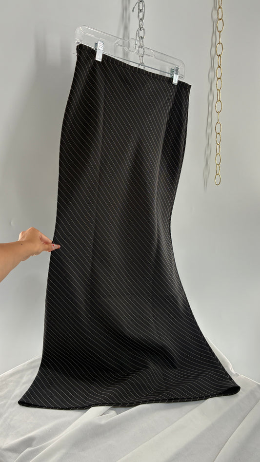 LIONESS Pinstripe Skirt with Tags (Small)