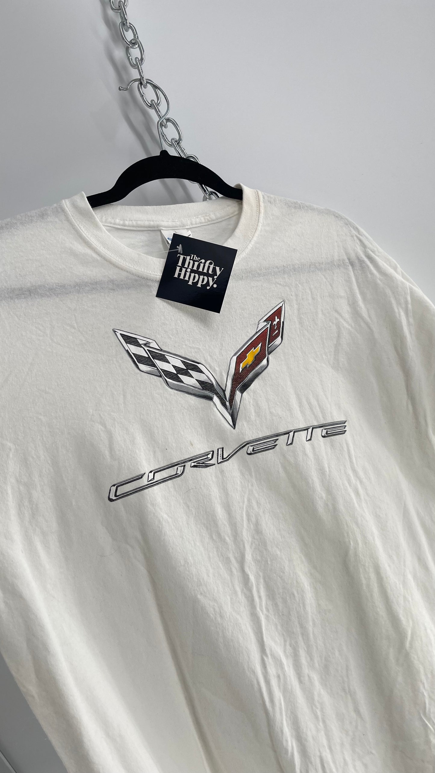 Vintage Corvette Logo T (Large)