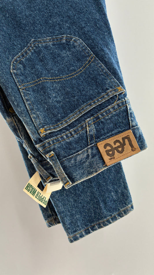 Deadstock Vintage 1980s Lee Stone Wash Mom Jean (12P)