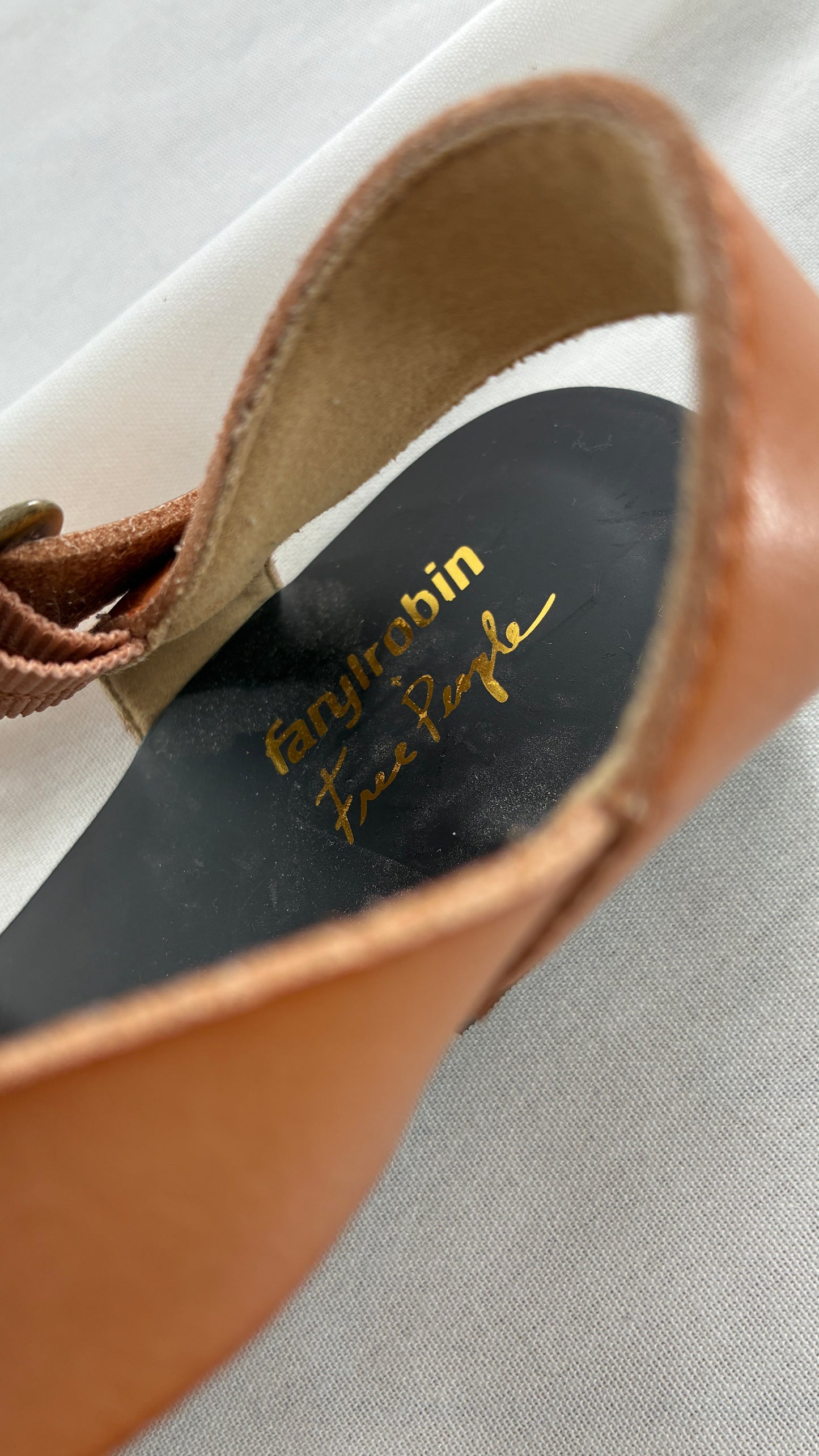 Farylrobin + Free People Genuine Leather Gladiator Style Sandal (9)