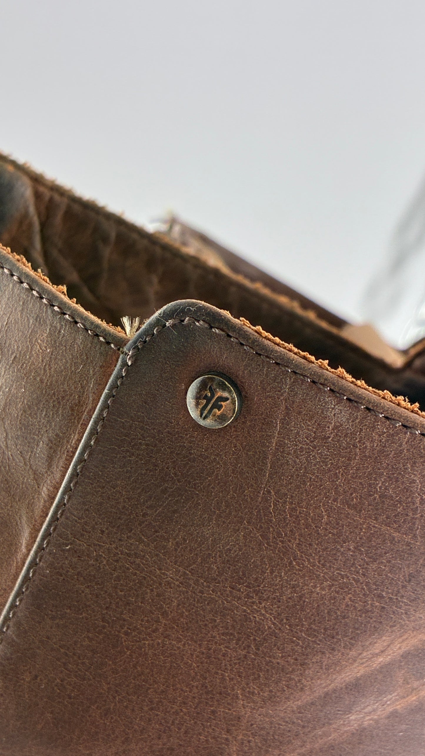 Vintage Distressed FRYE Riding Boots Made in Mexico (8)