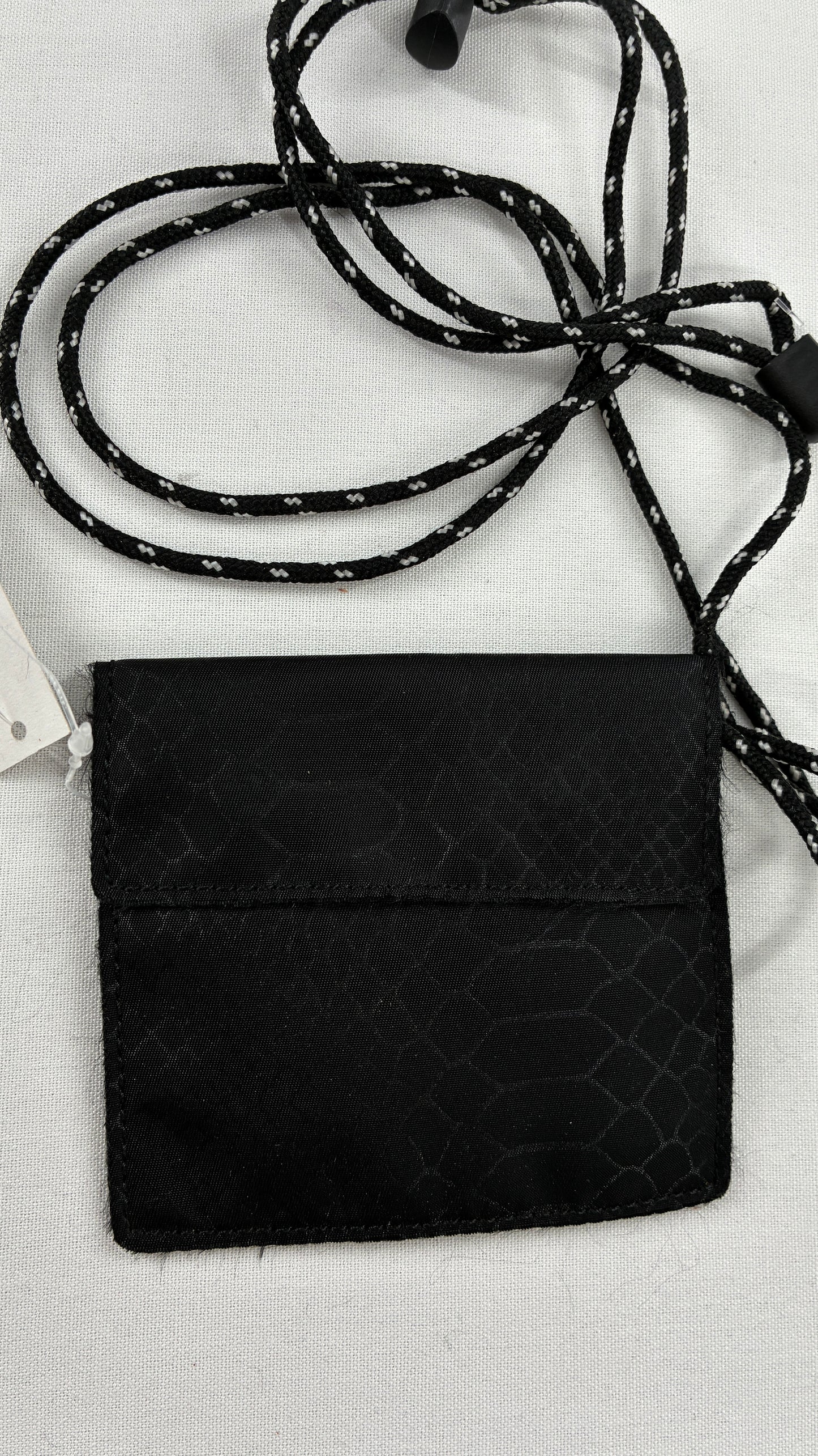 Urban Outfitters Black Concert Carry On, Wallet/Money Necklace Strap