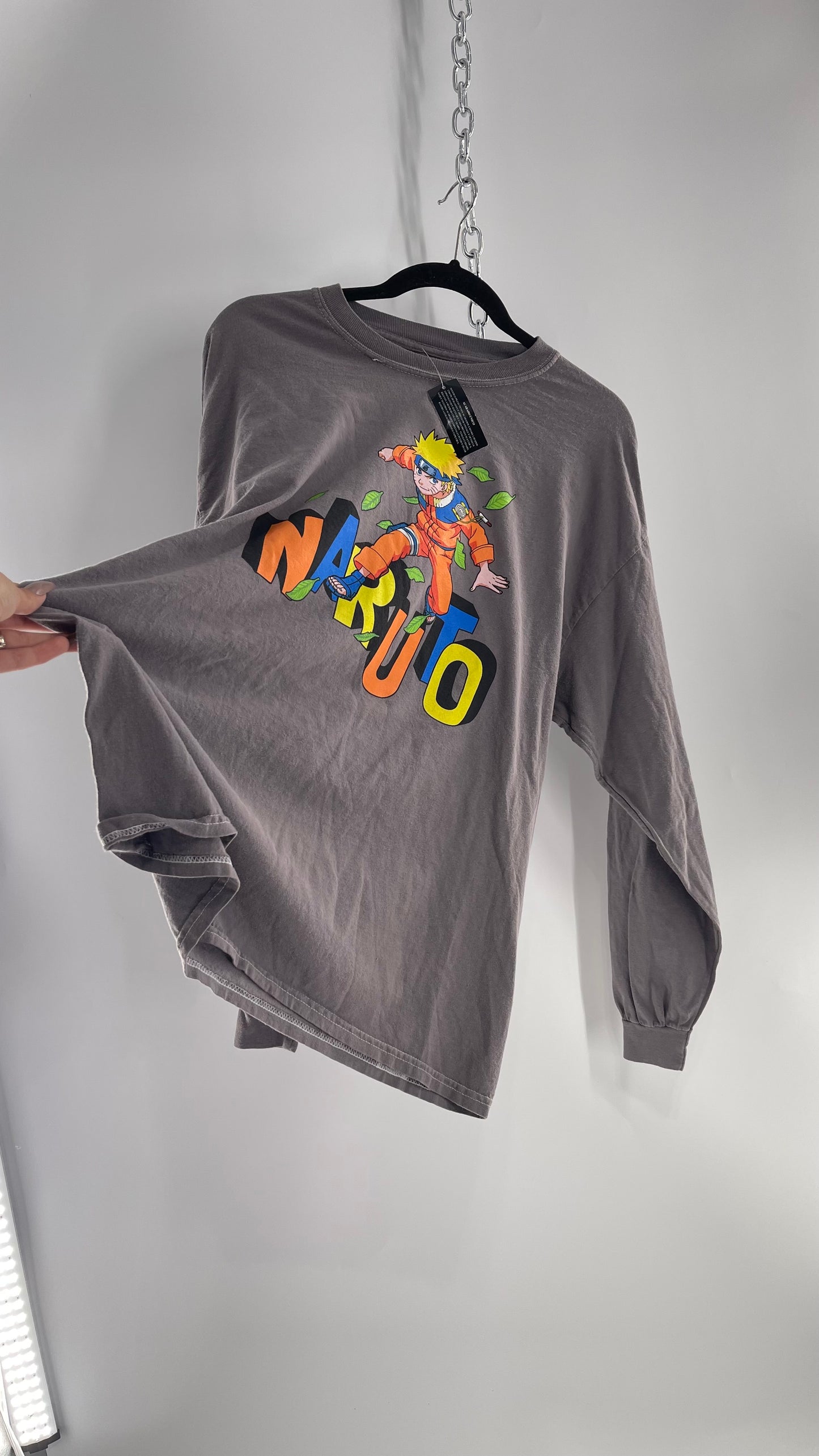 NARUTO Nostalgic Graphic Long Sleeve with Tags Attached (Large)