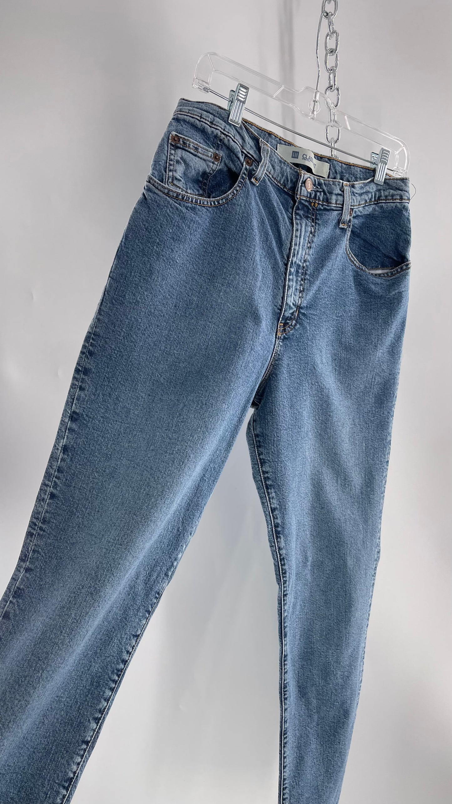 Gap Vintage HighWaist Light Wash Jeans (12)