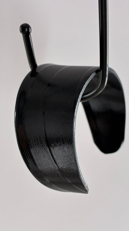 Vintage Bangle Made Out of a Vinyl Record