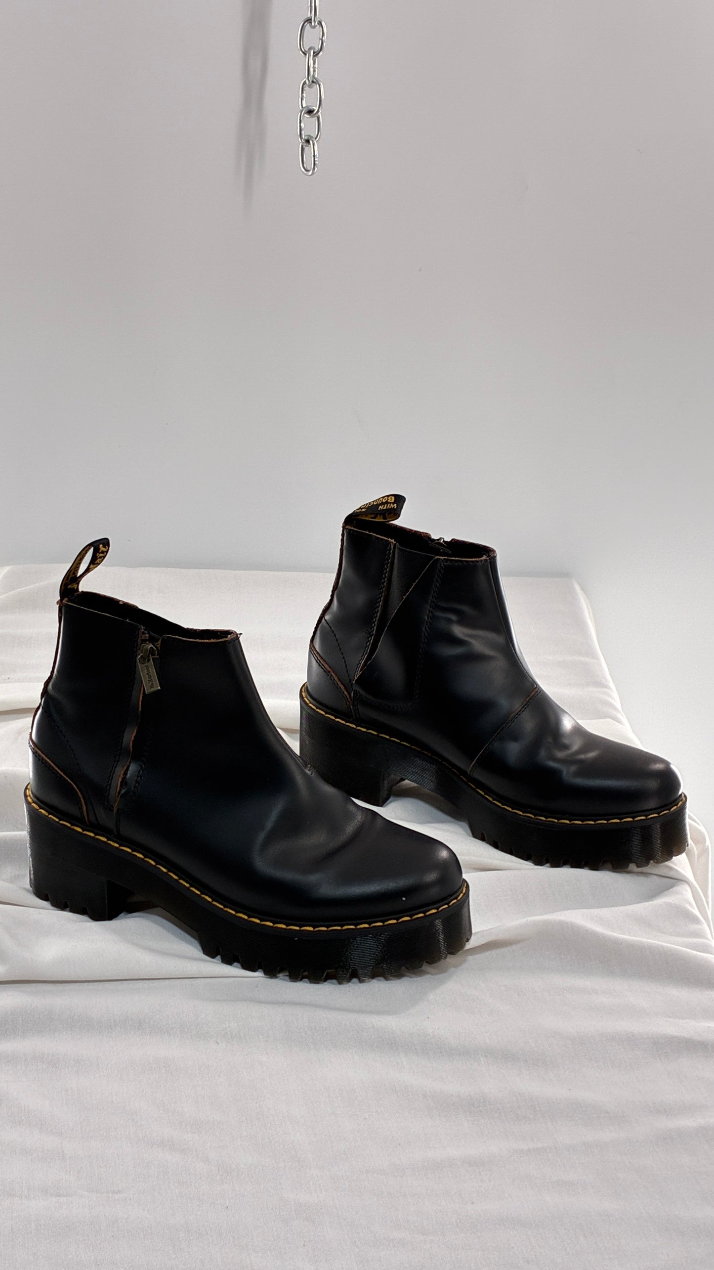Vintage Doctor Martens Platform Rometty II Chelsea Boot (10)