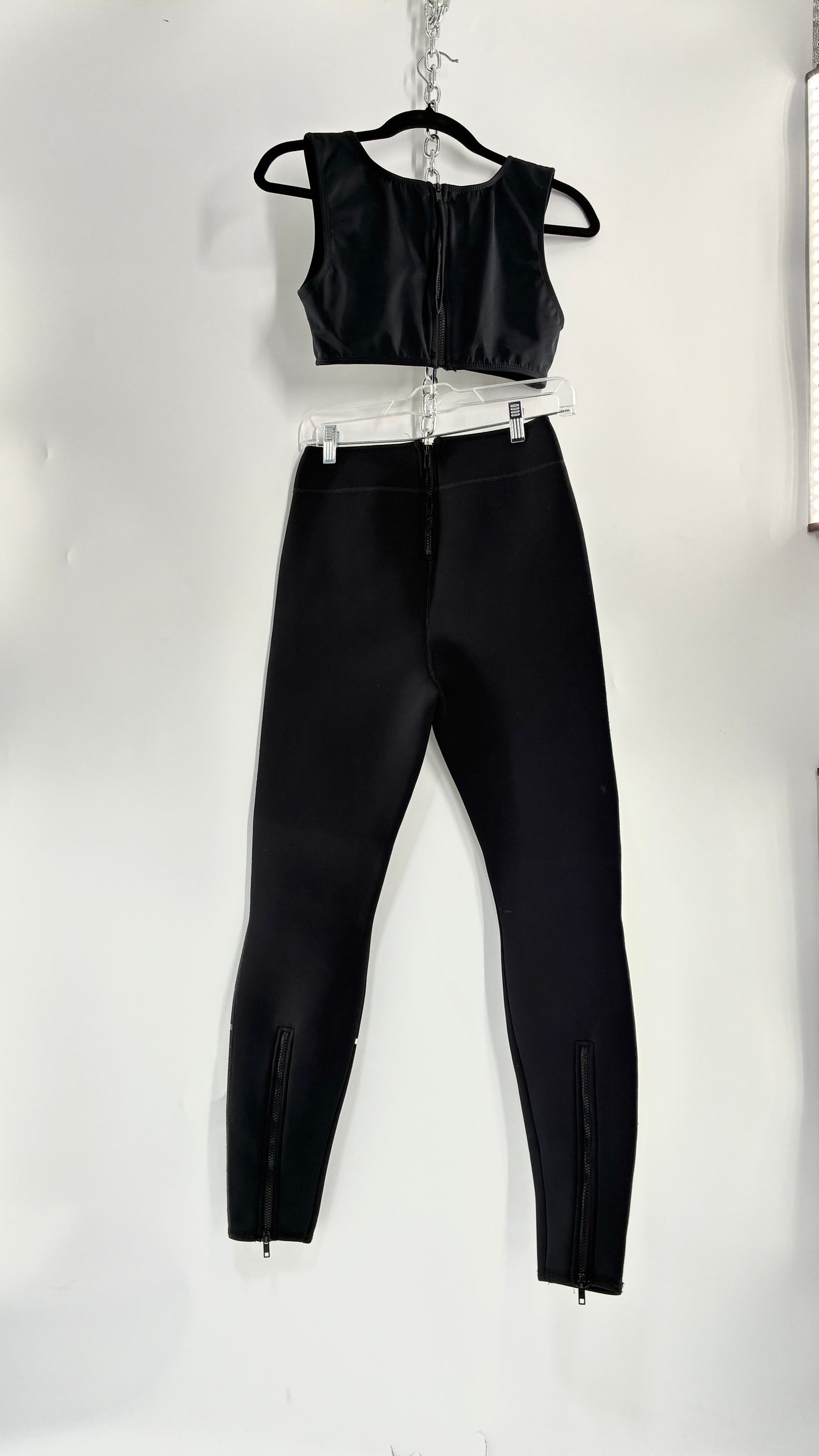 Vintage BEEN TRILL Wet Suit Set, Sports Bra and Neoprene Pants (S Top, M Bottoms)