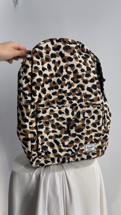 Herschel Leopard Cheetah Patterned Backpack