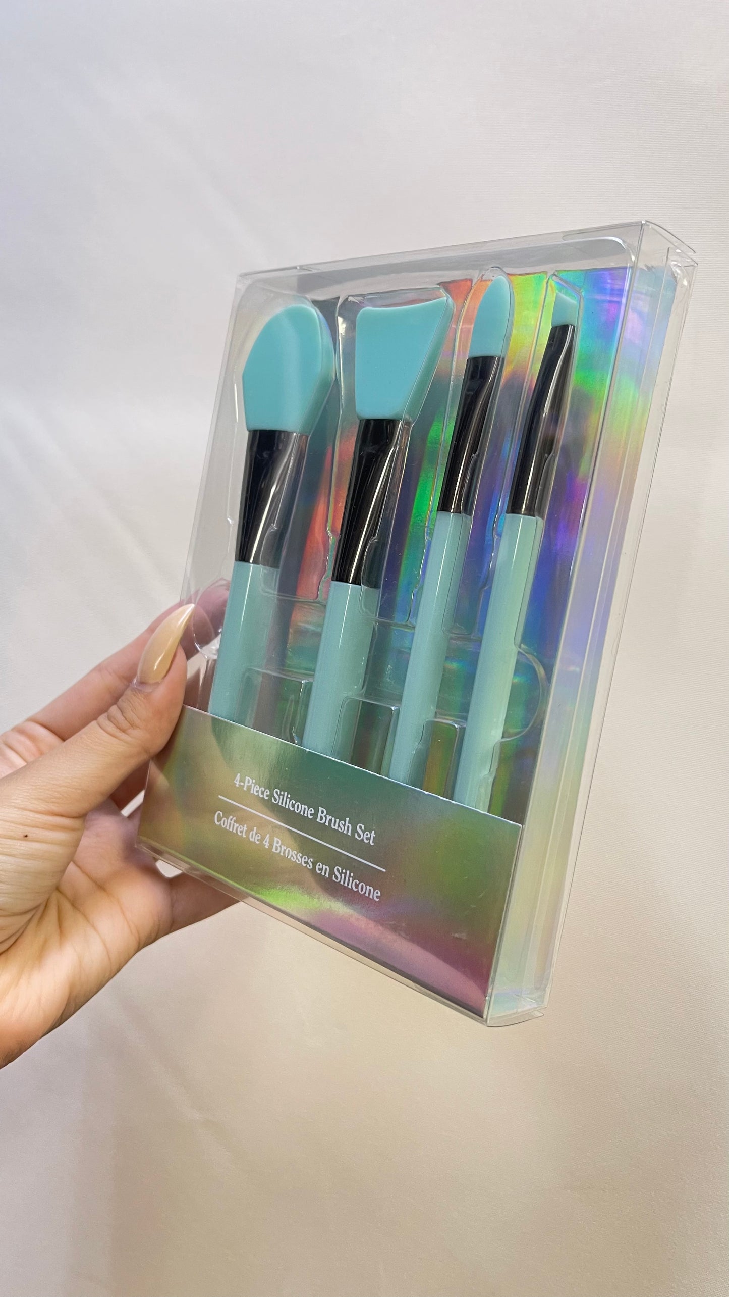 Urban Outfitters Baby Blue Silicone Brush Set