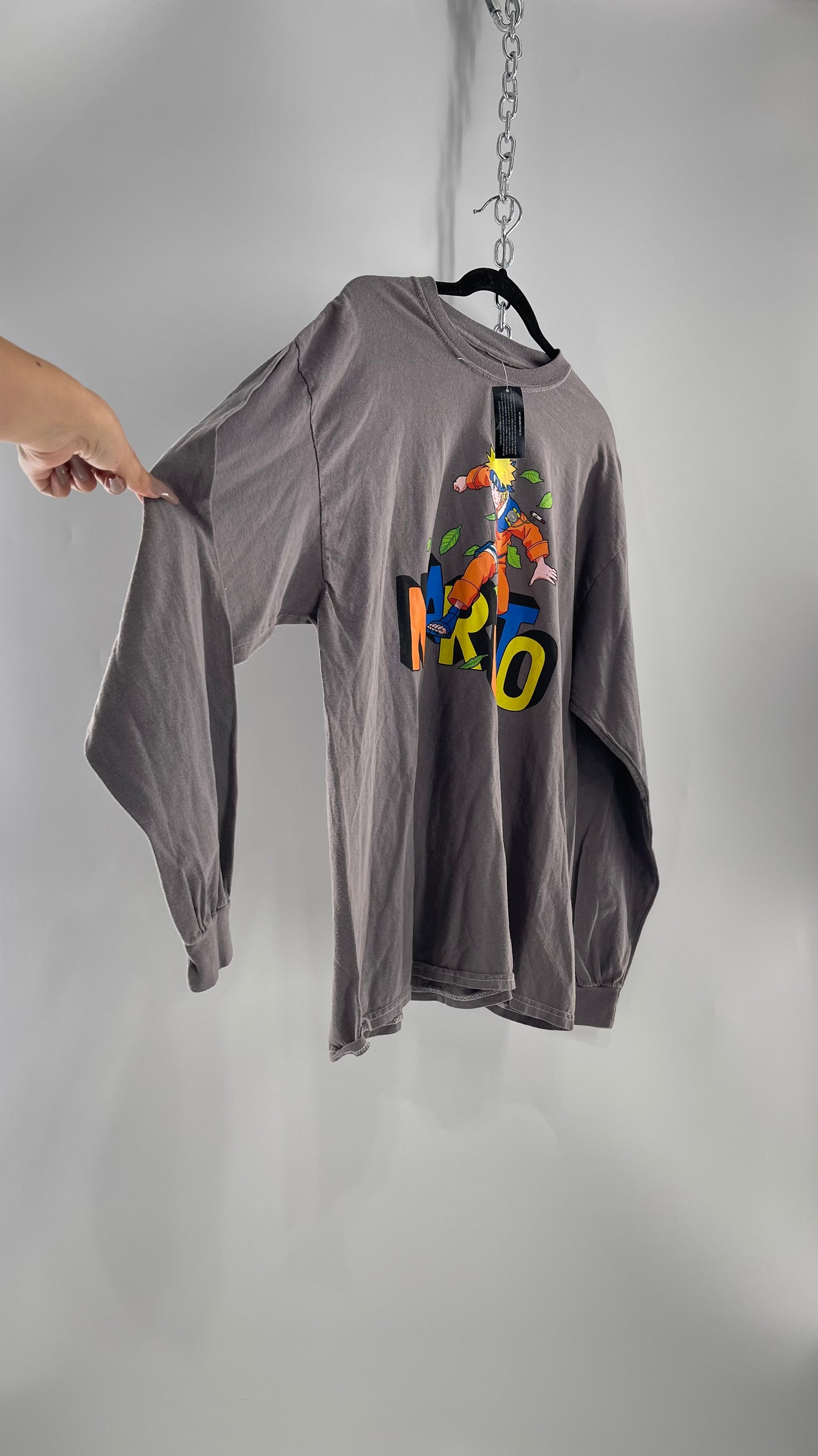 NARUTO Nostalgic Graphic Long Sleeve with Tags Attached (Large)