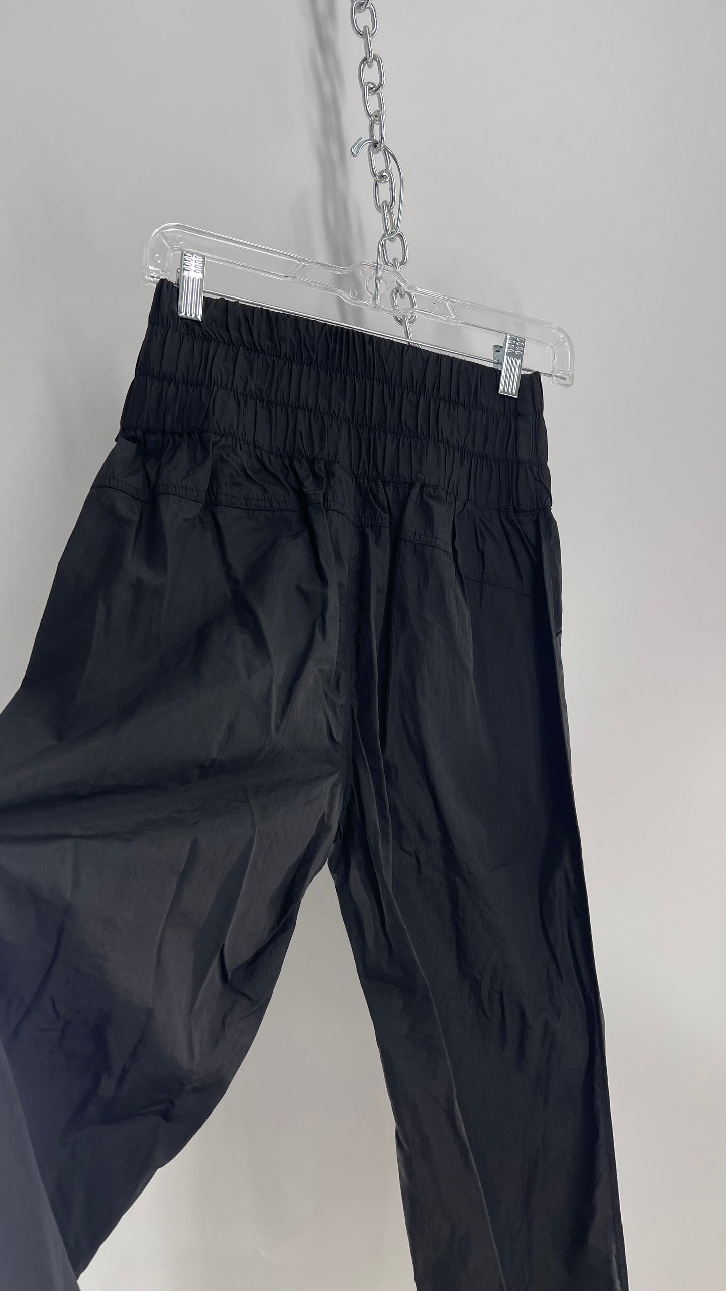 Free People Movement Black Athletic Track Pants (XS)