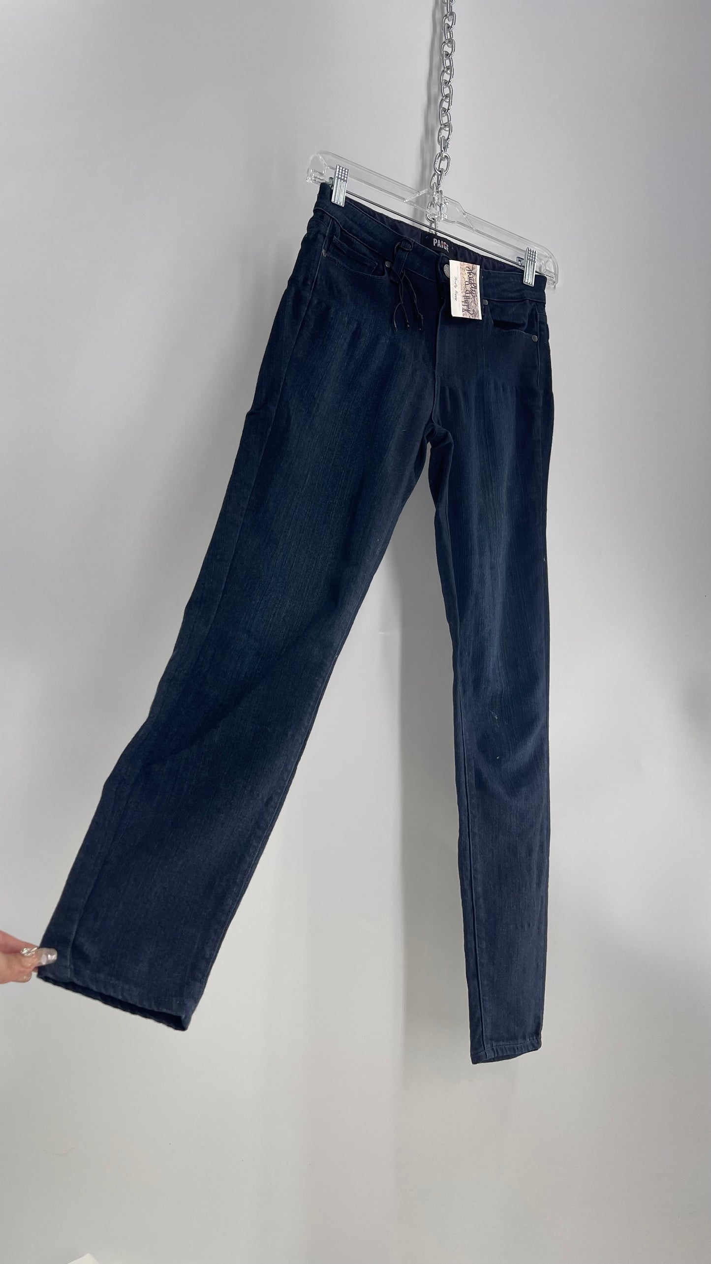 Paige Anthropologie Dark Wash Skinny (25)