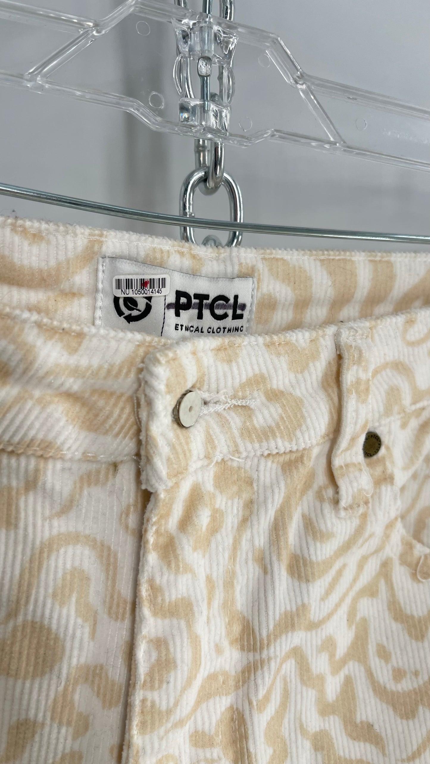 PTCL Corduroy White and Beige Leopard (30)