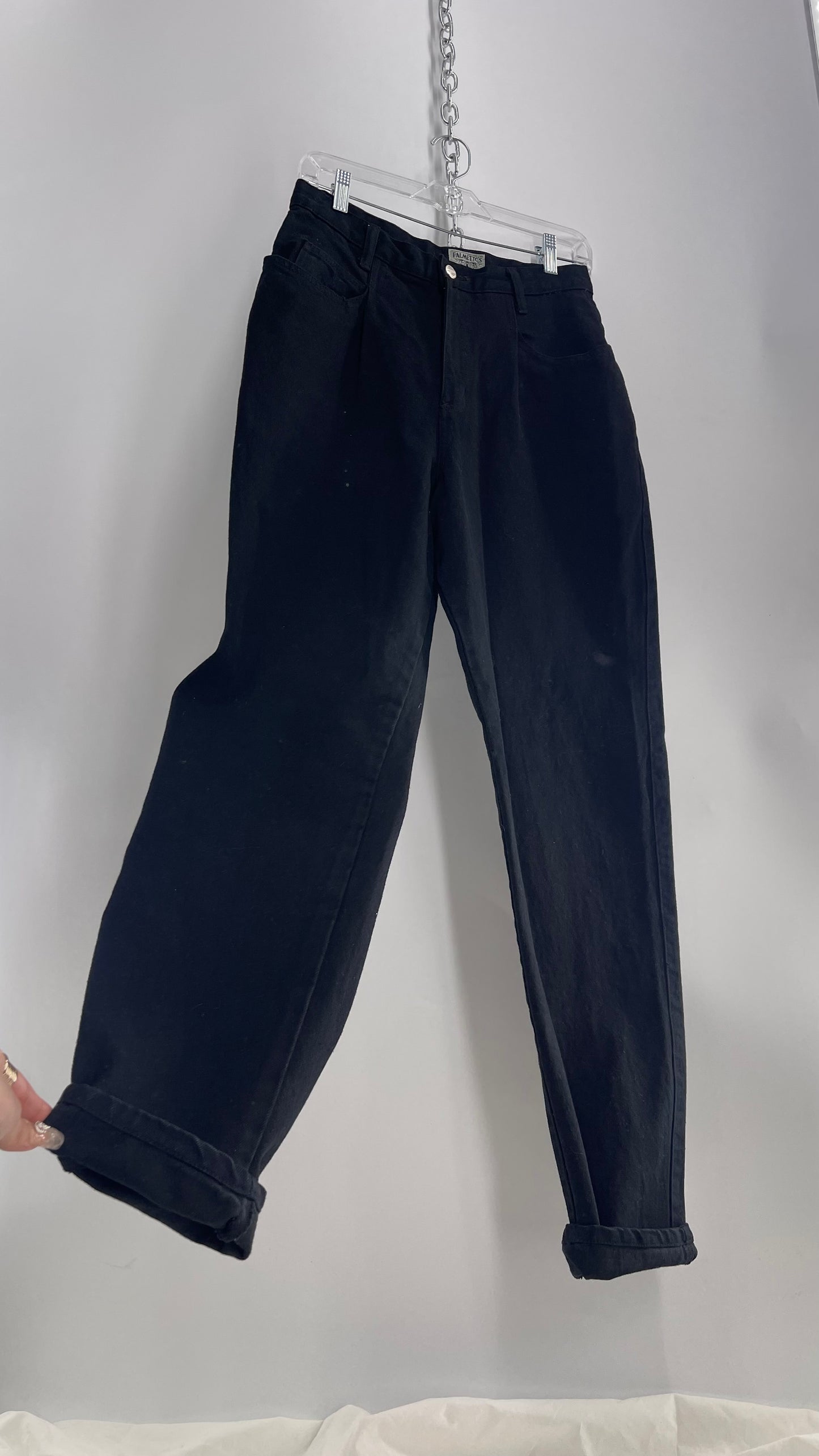 Vintage 1990s Palmetto Black High Waisted Jean (11)