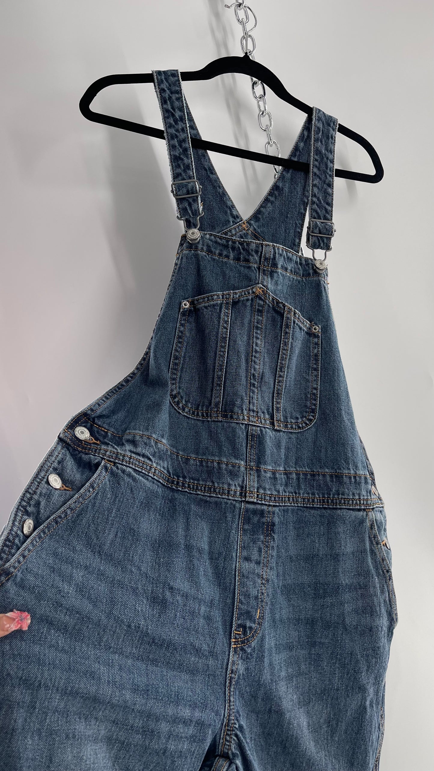 Vintage Jean Overall Jumpsuit (Medium)