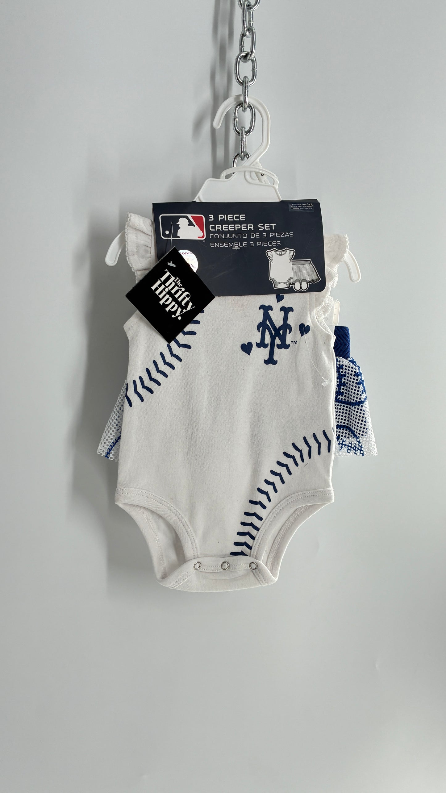 Vintage METS Newborn 3pc Set (0/3MO)