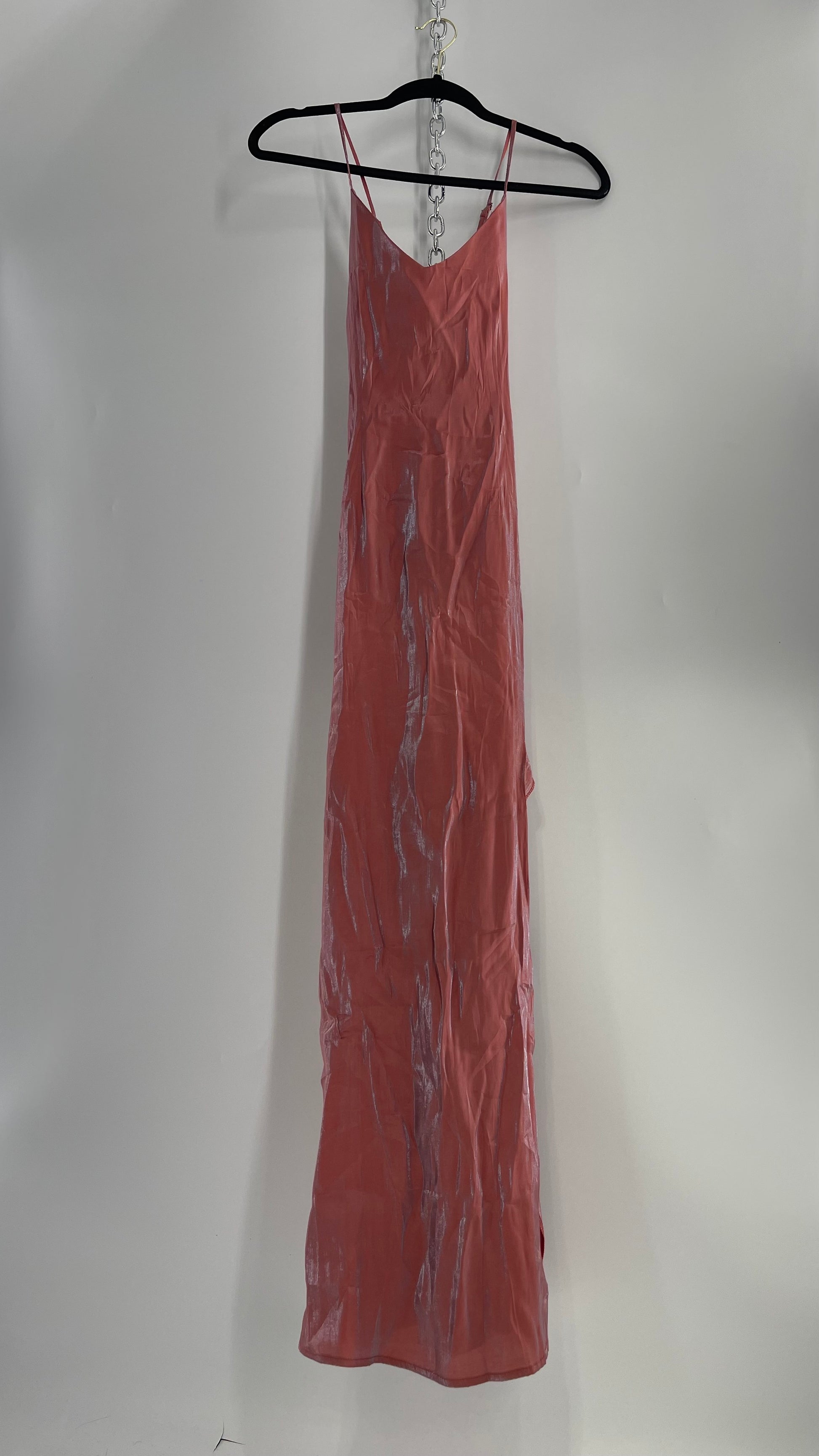Vintage 1990s Forever 21 Color Changing Coral Maxi Dress (S) The Thrifty Hippy Vintage 1990s Forever 21 Color Changing Coral Maxi Dress (S) The Thrifty Hippy