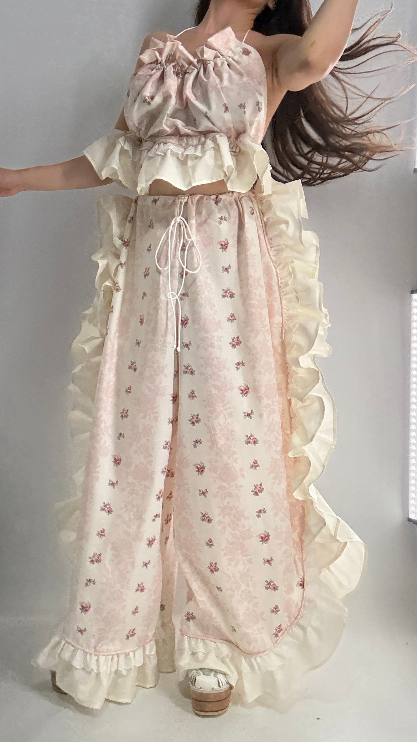 Handmade Vintage Two Piece Set (XS-XXL)