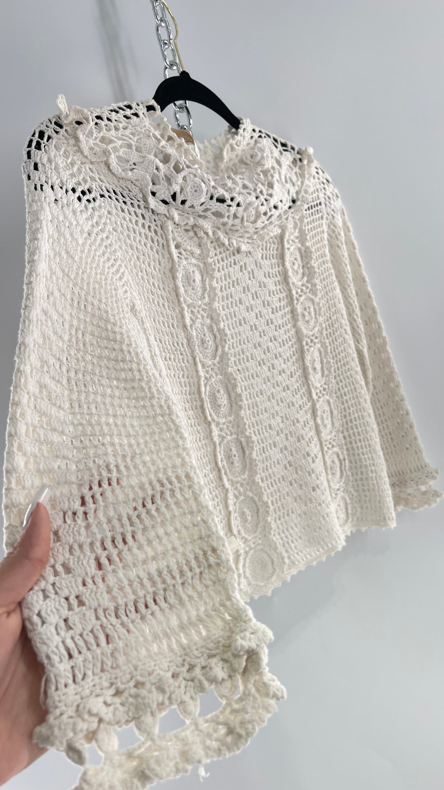 Coreylynncalter Crochet Blouse (XS/S)