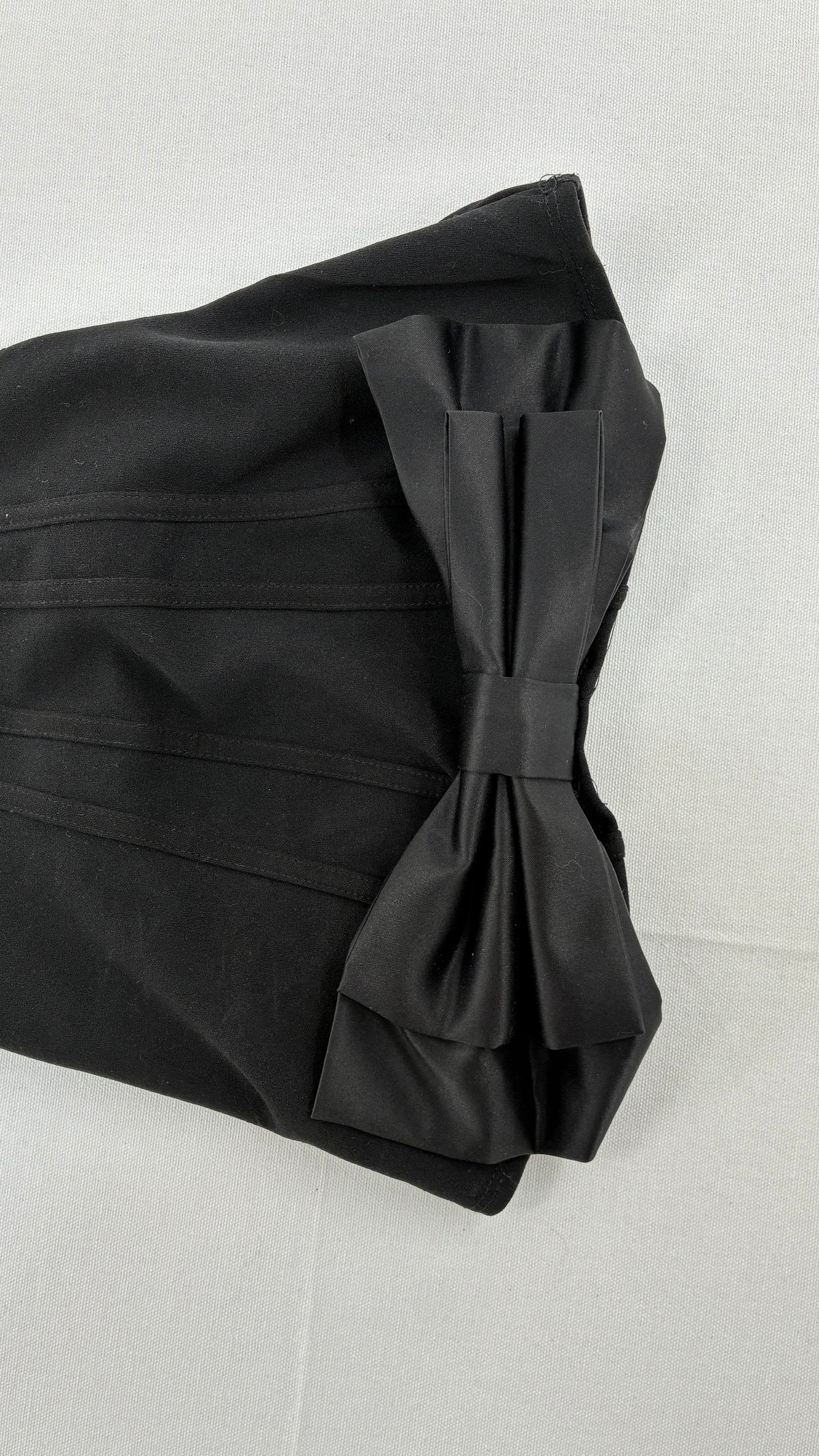 Bow Bust Sleeveless Faux Corset (Small)