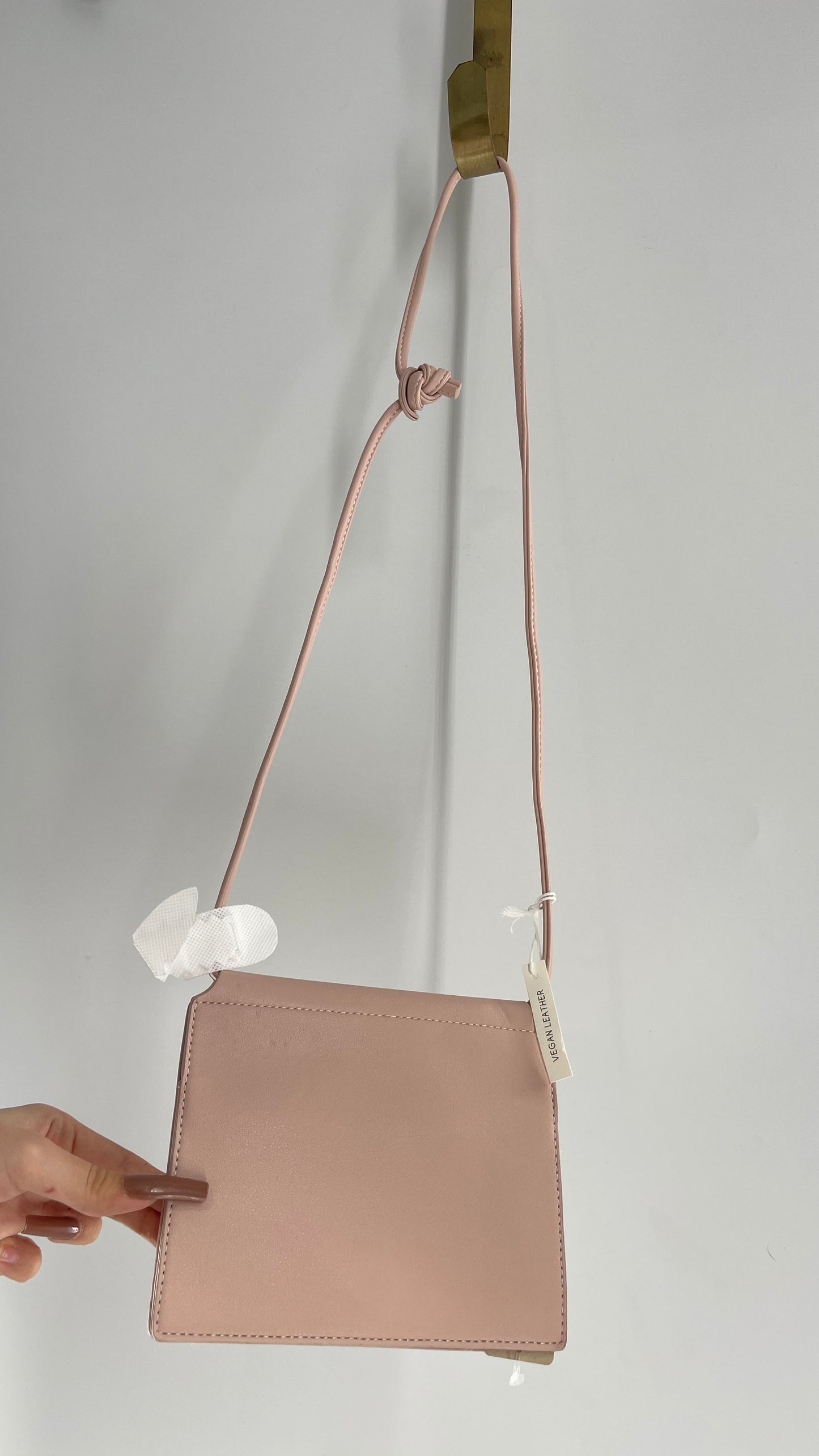 Urban Outfitters Blush Pink Vegan Leather Purse