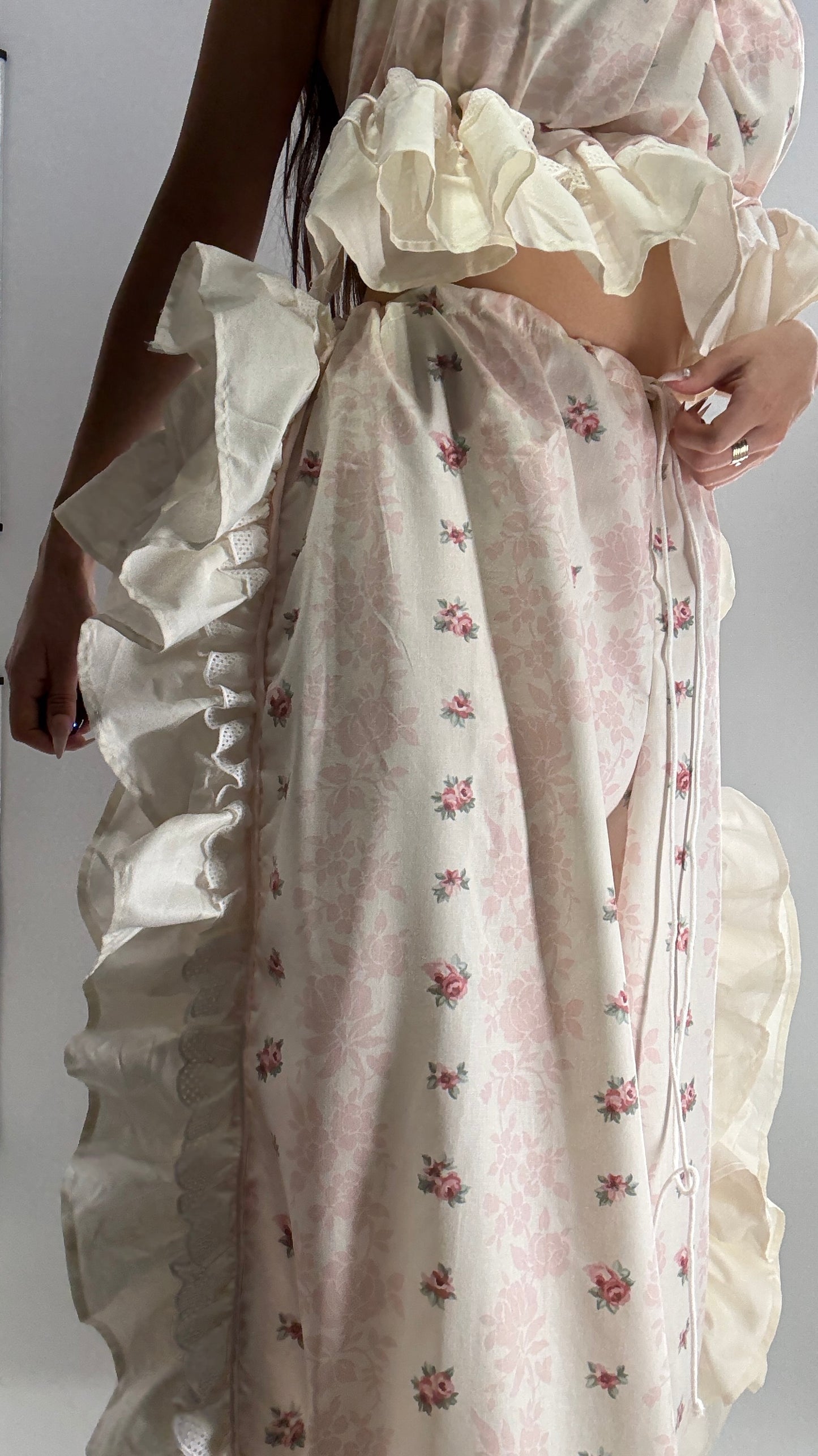 Handmade Vintage Two Piece Set (XS-XXL)