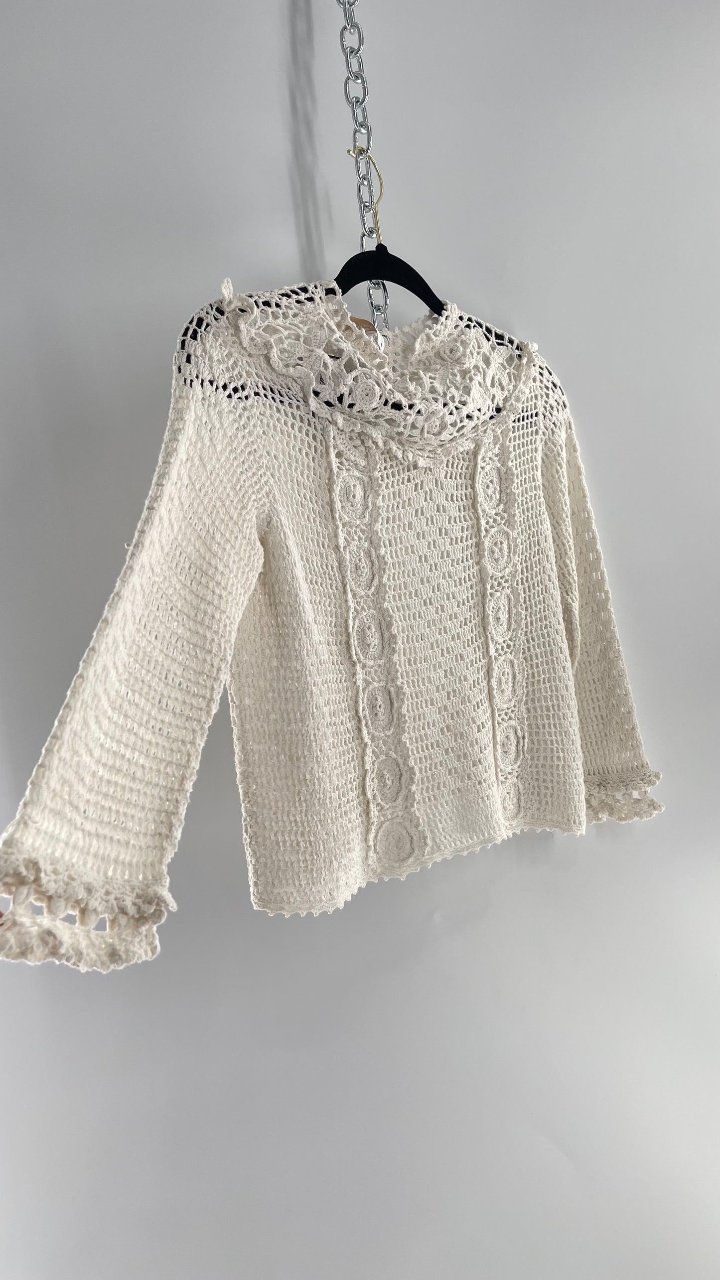 Coreylynncalter Crochet Blouse (XS/S)