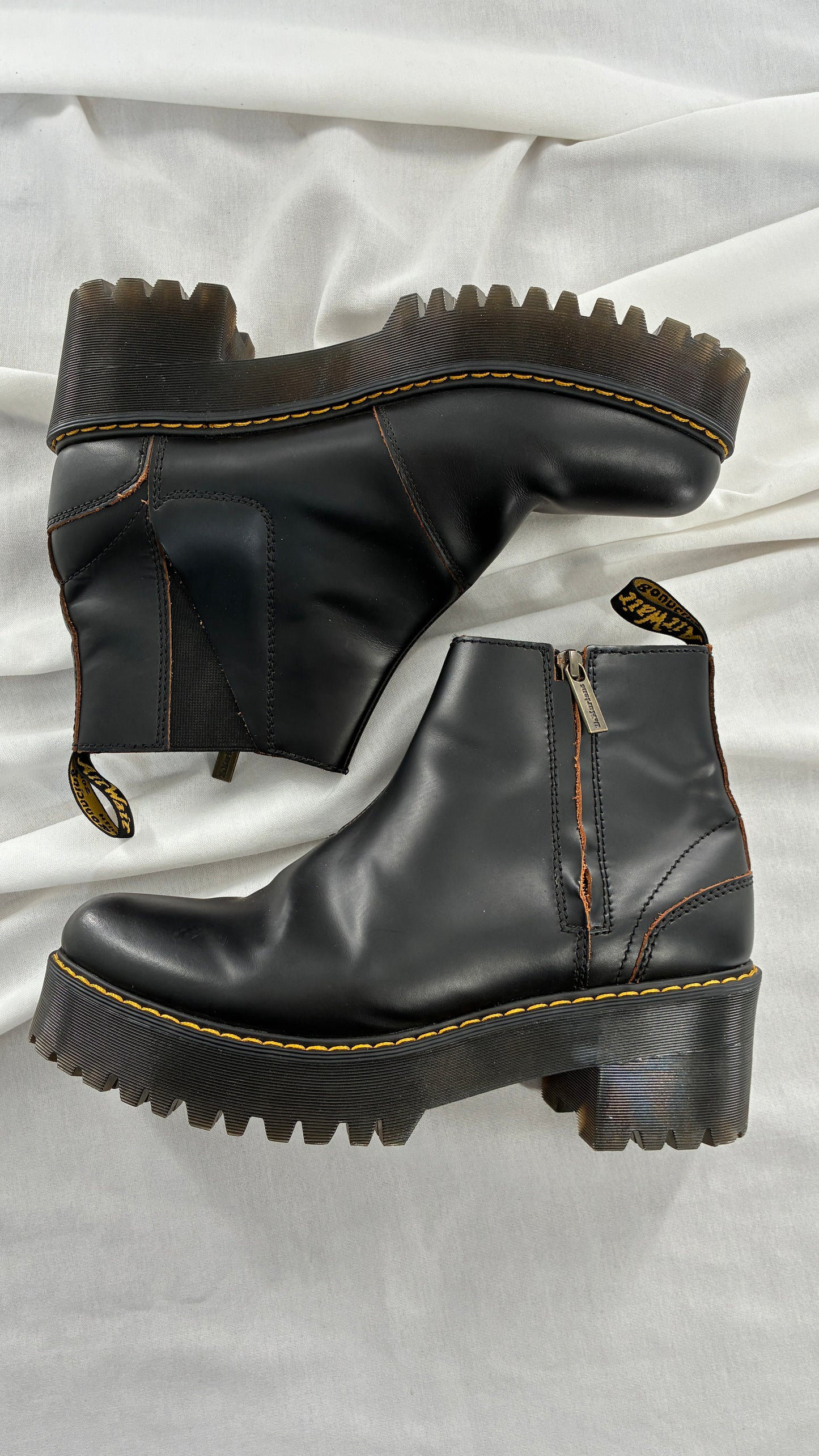 Vintage Doctor Martens Platform Rometty II Chelsea Boot (10)