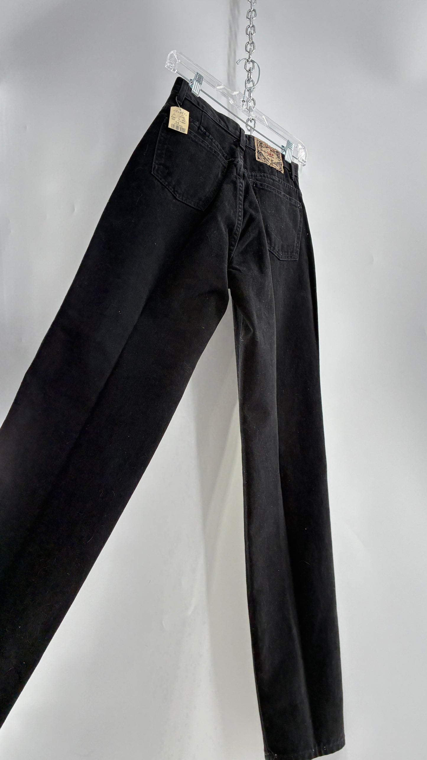 Deadstock Vintage 1980s EXPRESS Black High Waisted Mom Jean (5/6)