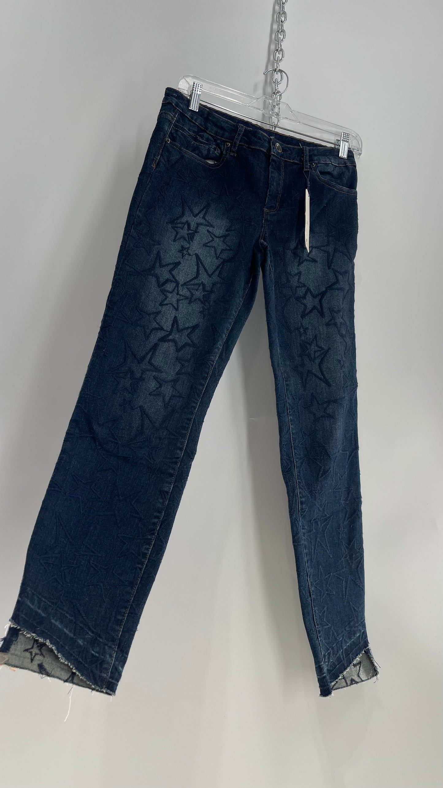 Tractr BLU Star Embroidered Jeans with Tags (28)