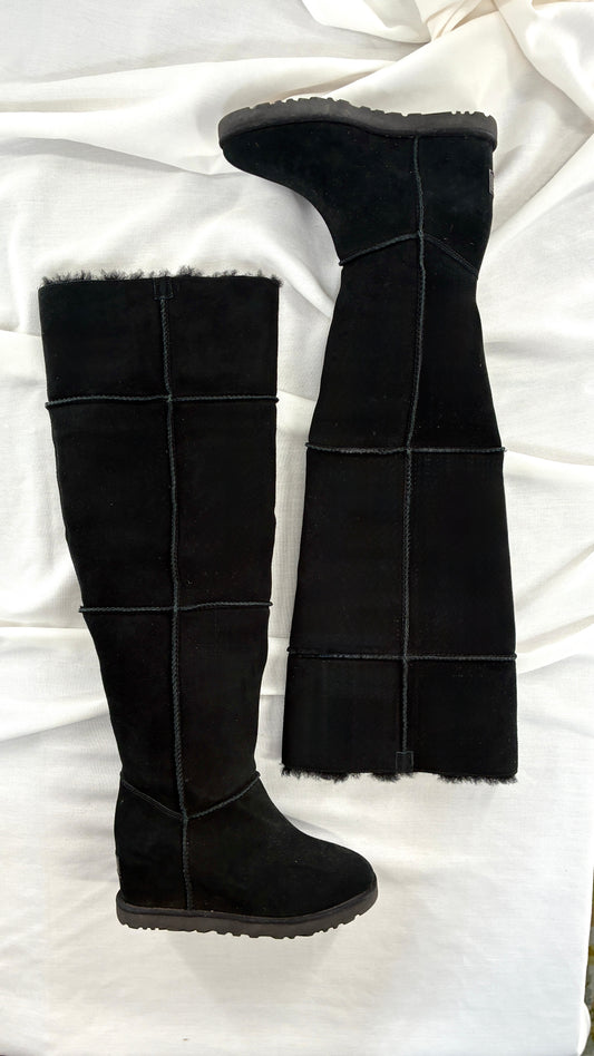 Deadstock RARE UGG Classic Ultra Ultra Tall Over the Knee Wedge Boots (5/36)