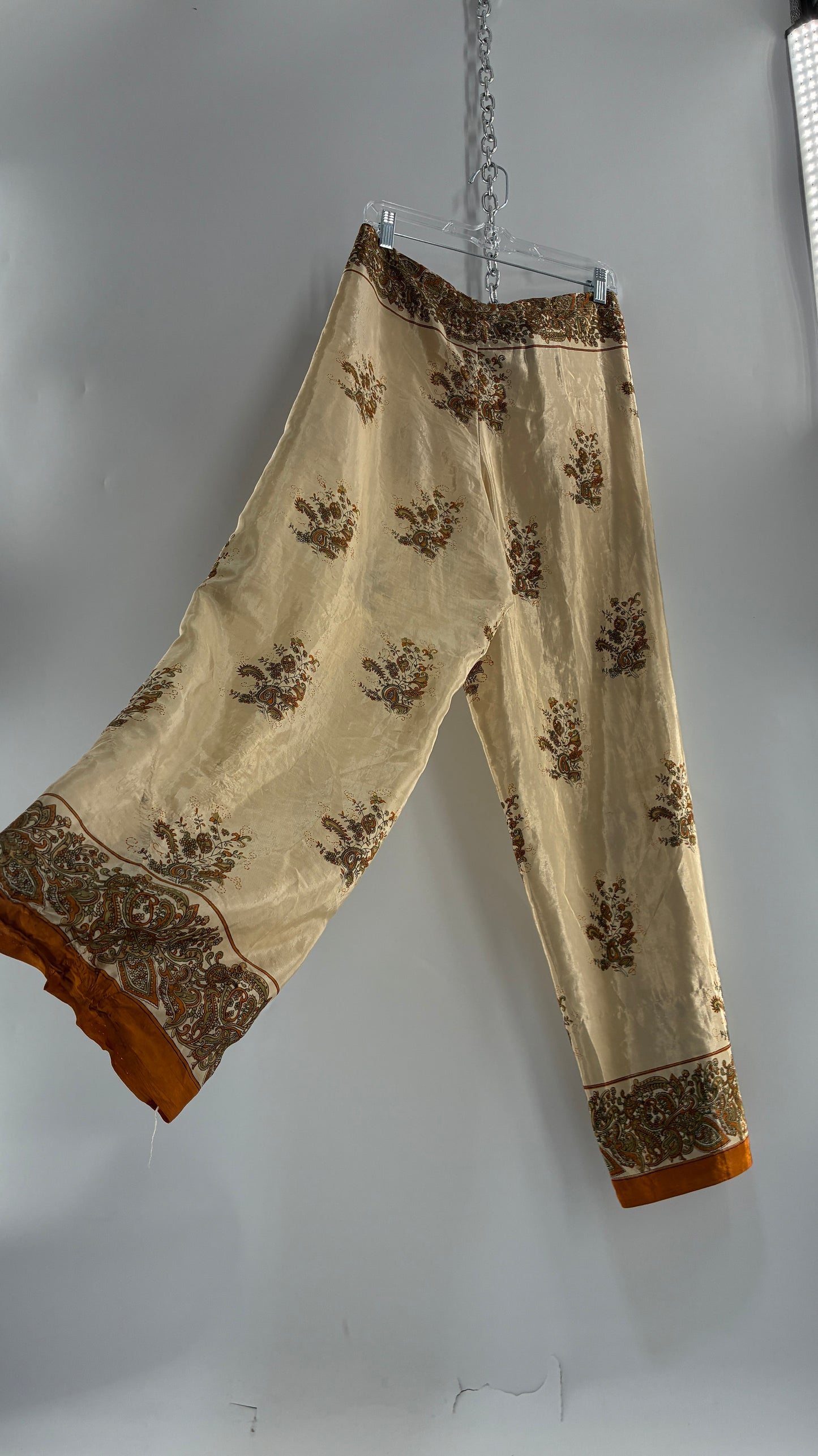 Urban Renewal Urban Outfitters Silky Lounge Pant Upcycled Vintage (Small)