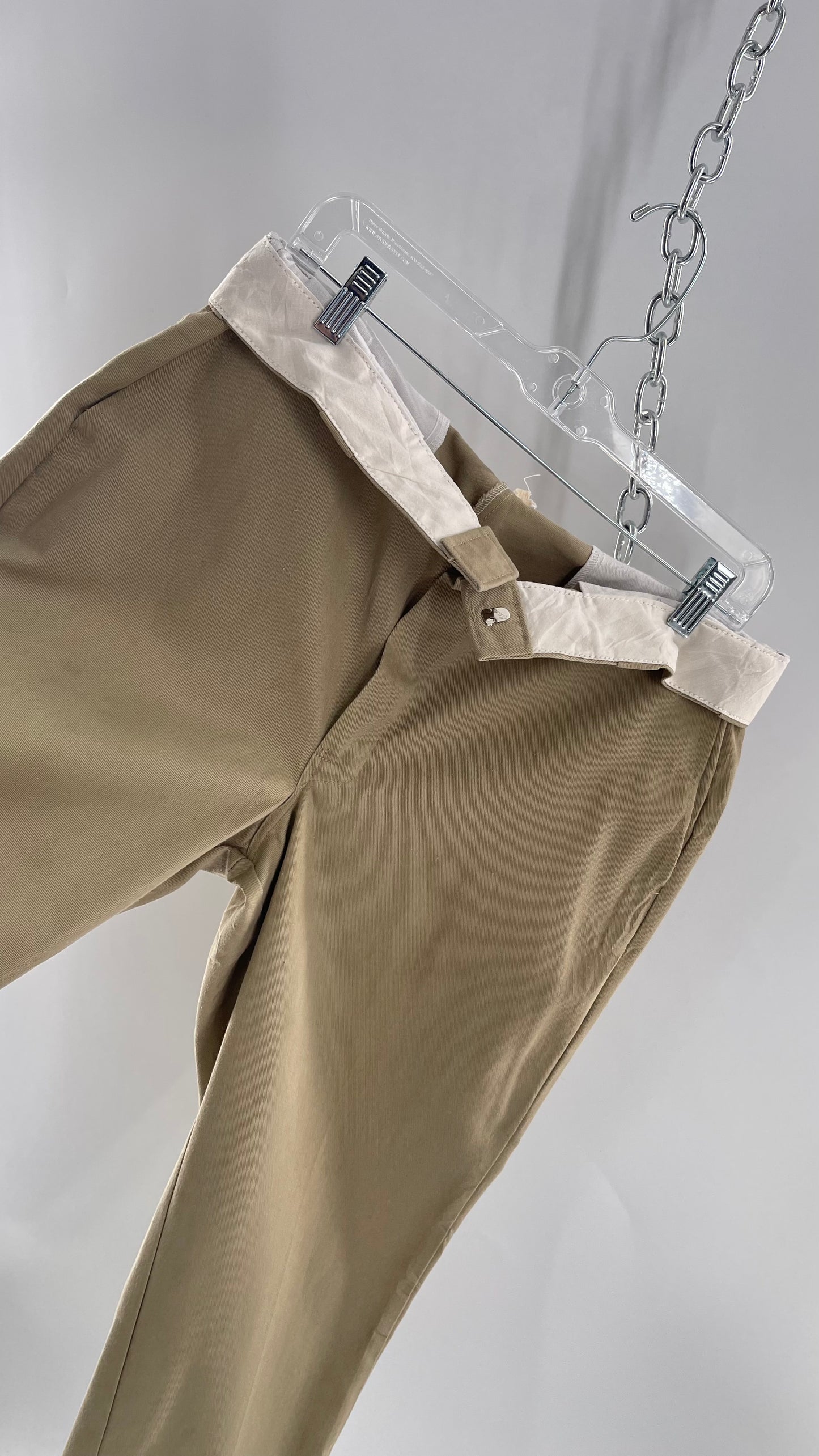 Urban Outfitters Urban Renewal Khaki Trouser (32)