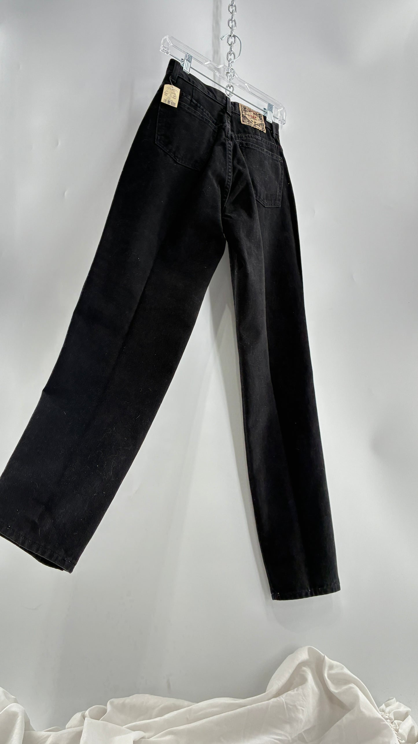 Deadstock Vintage 1980s EXPRESS Black High Waisted Mom Jean (5/6)