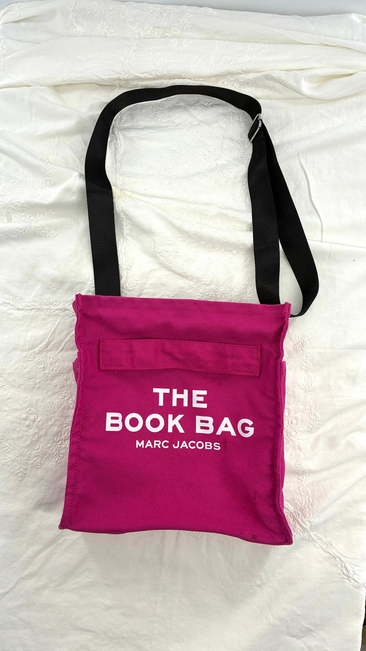Vintage Unauthenticated MARC JACOBS Hot Pink The Book Bag