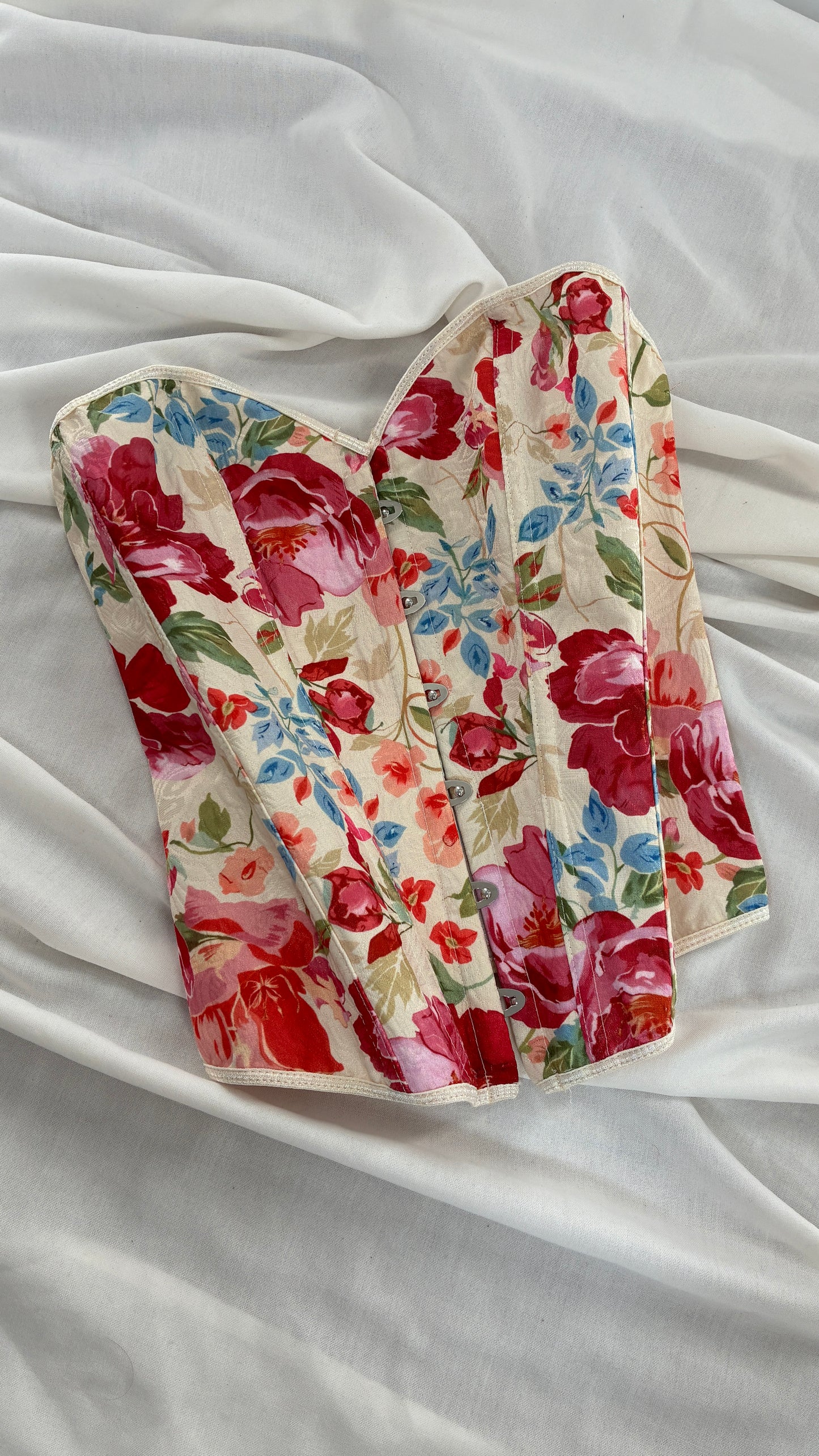 Floral Brocade Corset (Large)