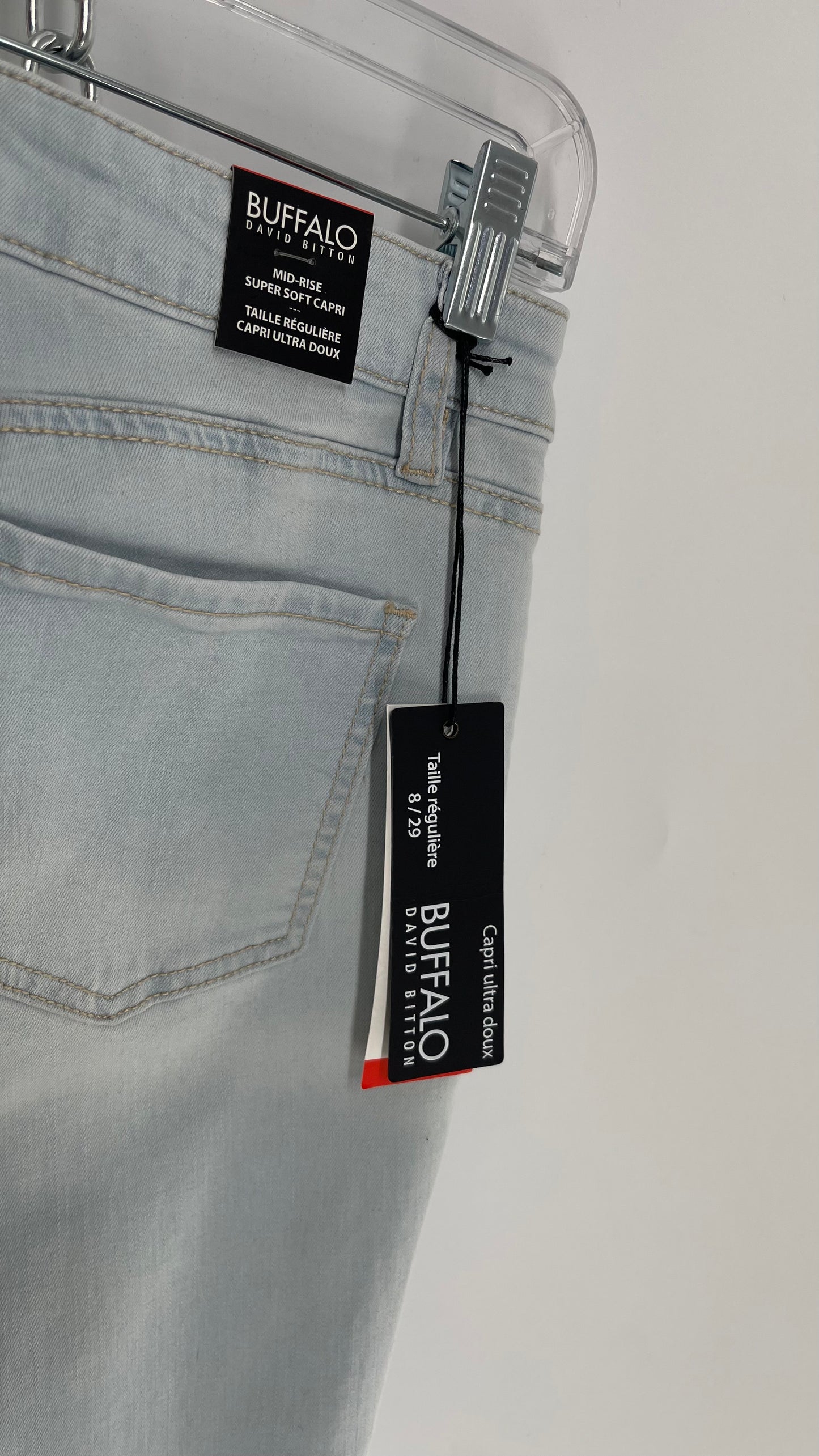 BUFFALO David Bitton Light Wash Jeans with Tags Attached (8/29)