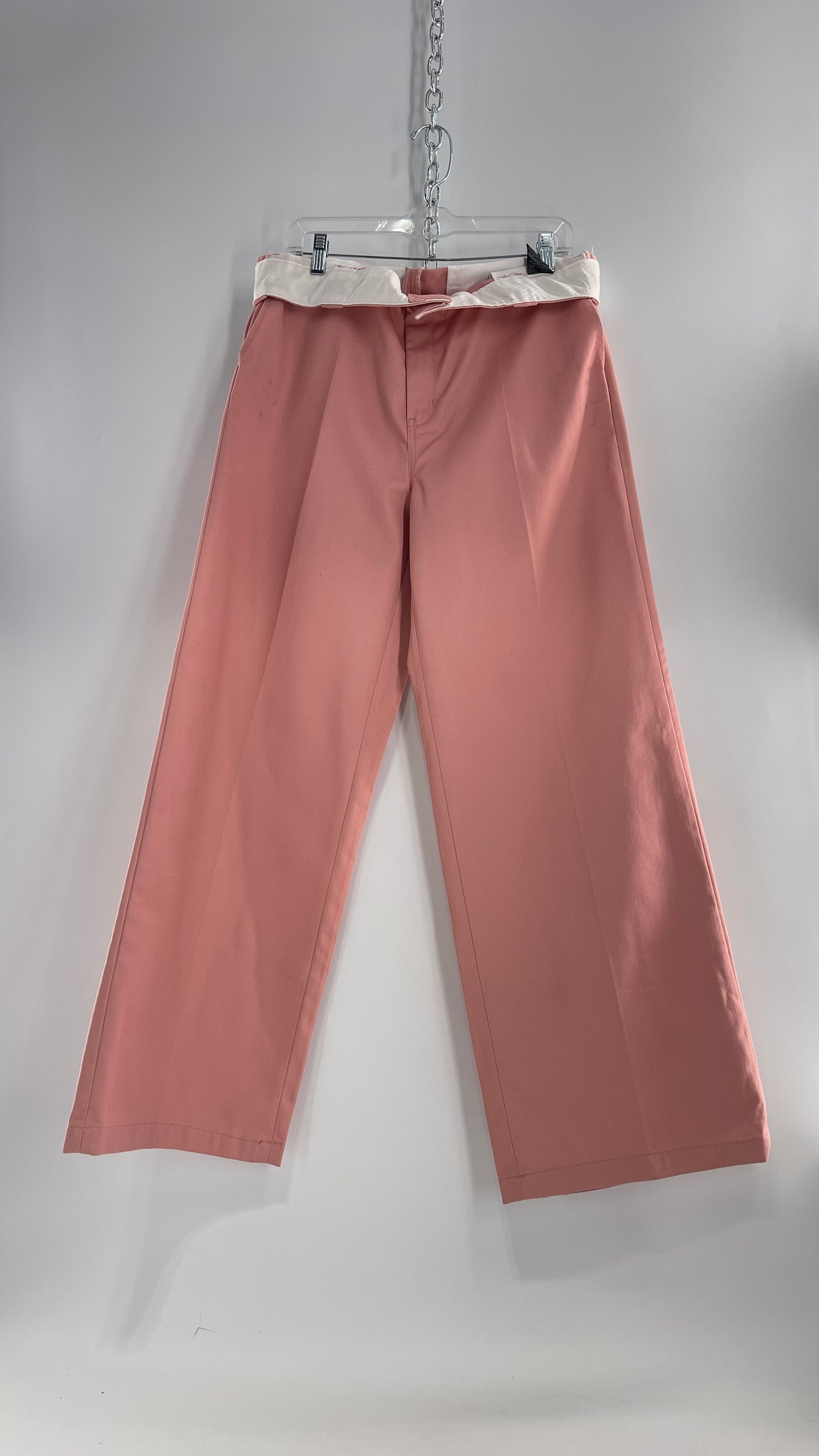 Pink Dickies Wide Leg Pants (12R)