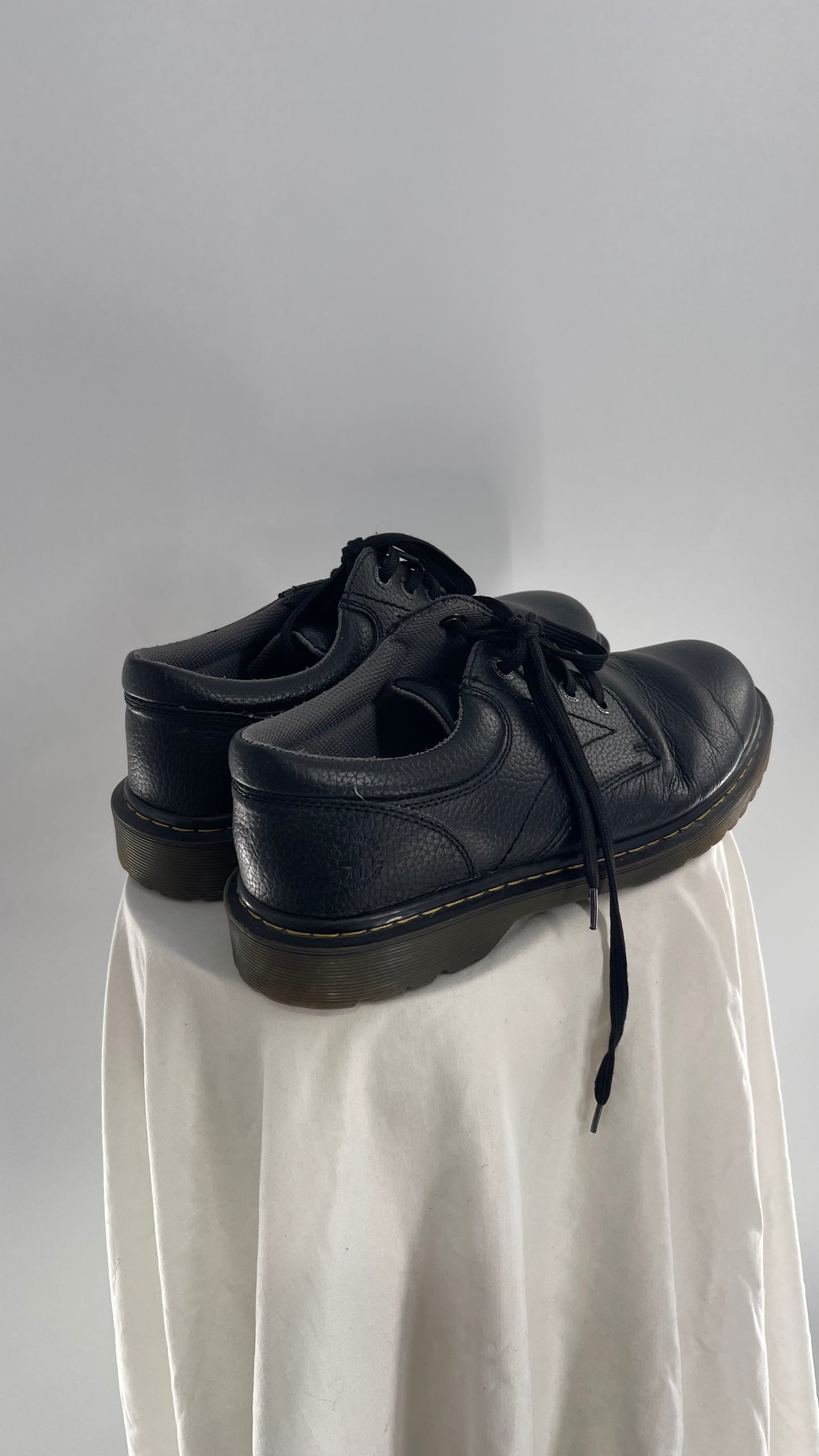 Vintage Dr. Martens Black Leather Men’s Oxfords (12)