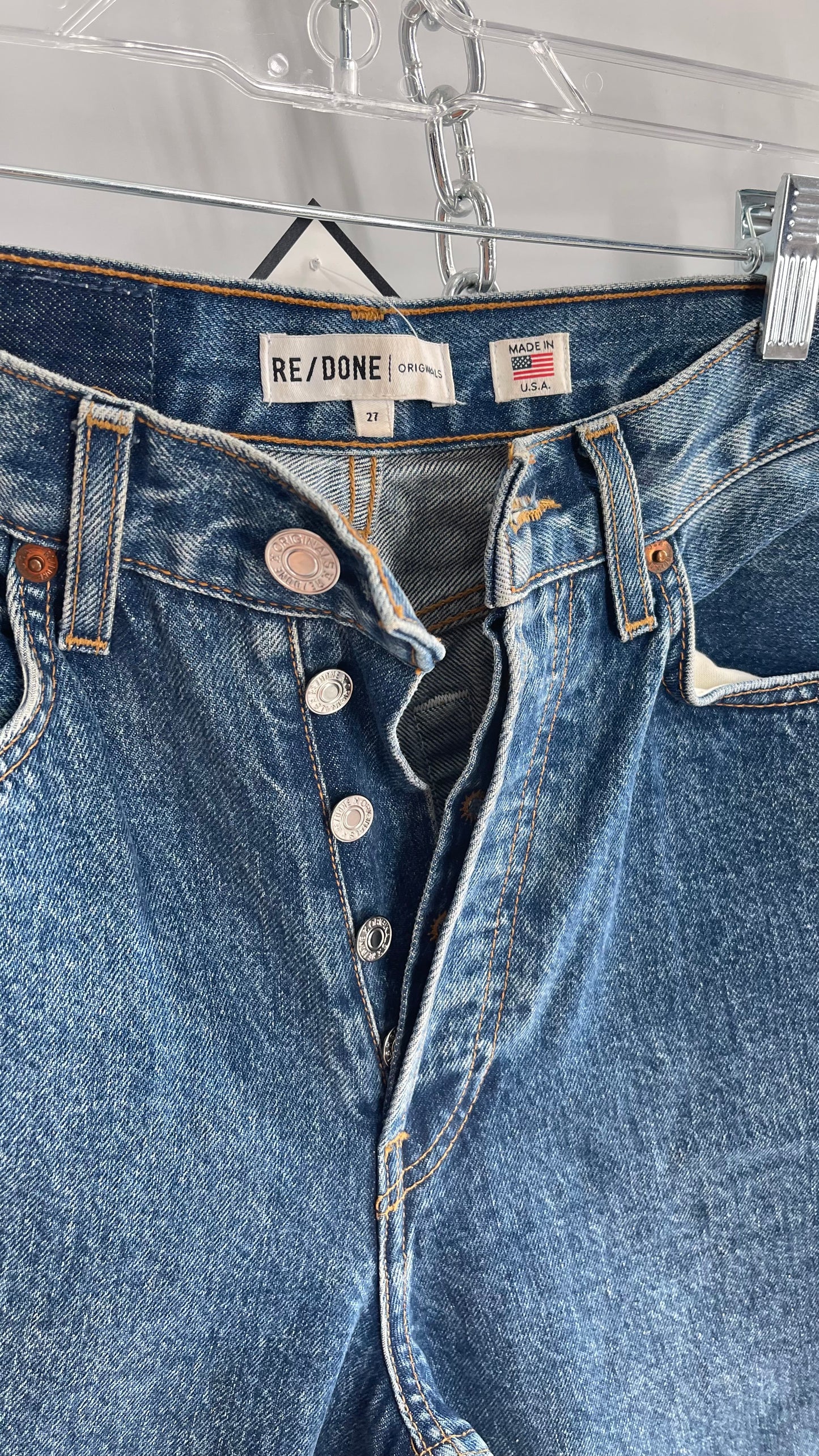 RE/DONE Made in America Blue Jeans (27)