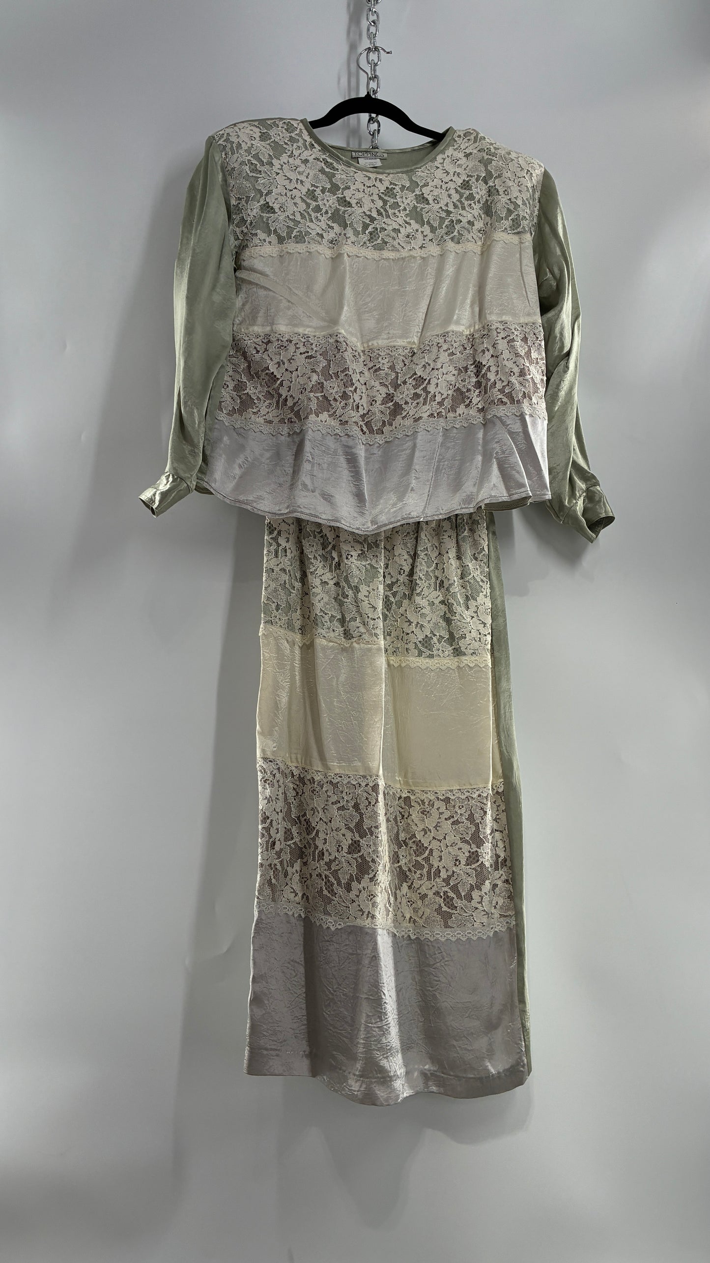 Vintage TOPPINGS Paneled Set (8)