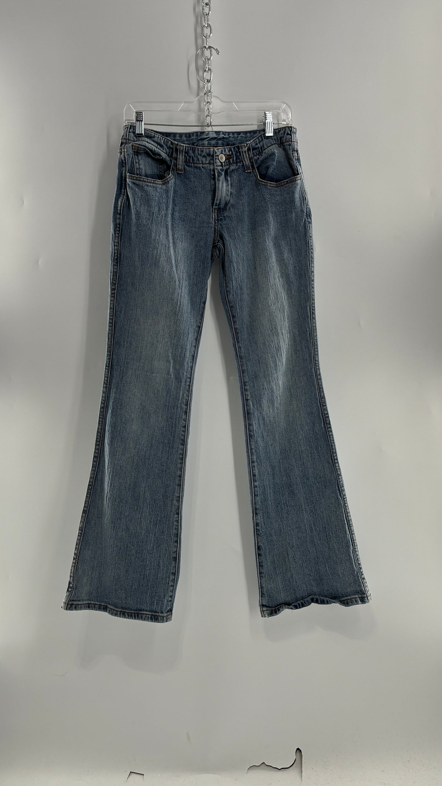 Vintage John Galt Ultra Low Rise, Light Wash Jeans (S)